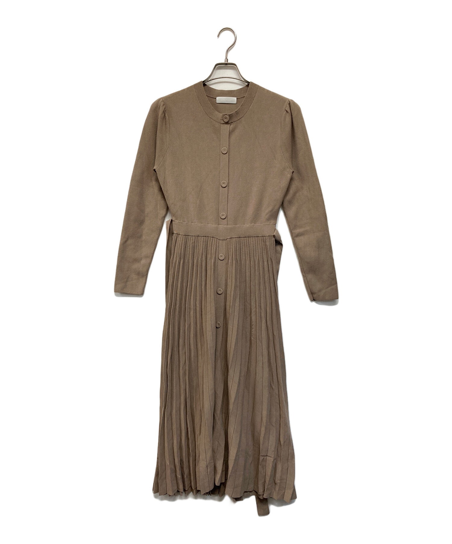 中古・古着通販】CELFORD (セルフォード) プリーツニットワンピース