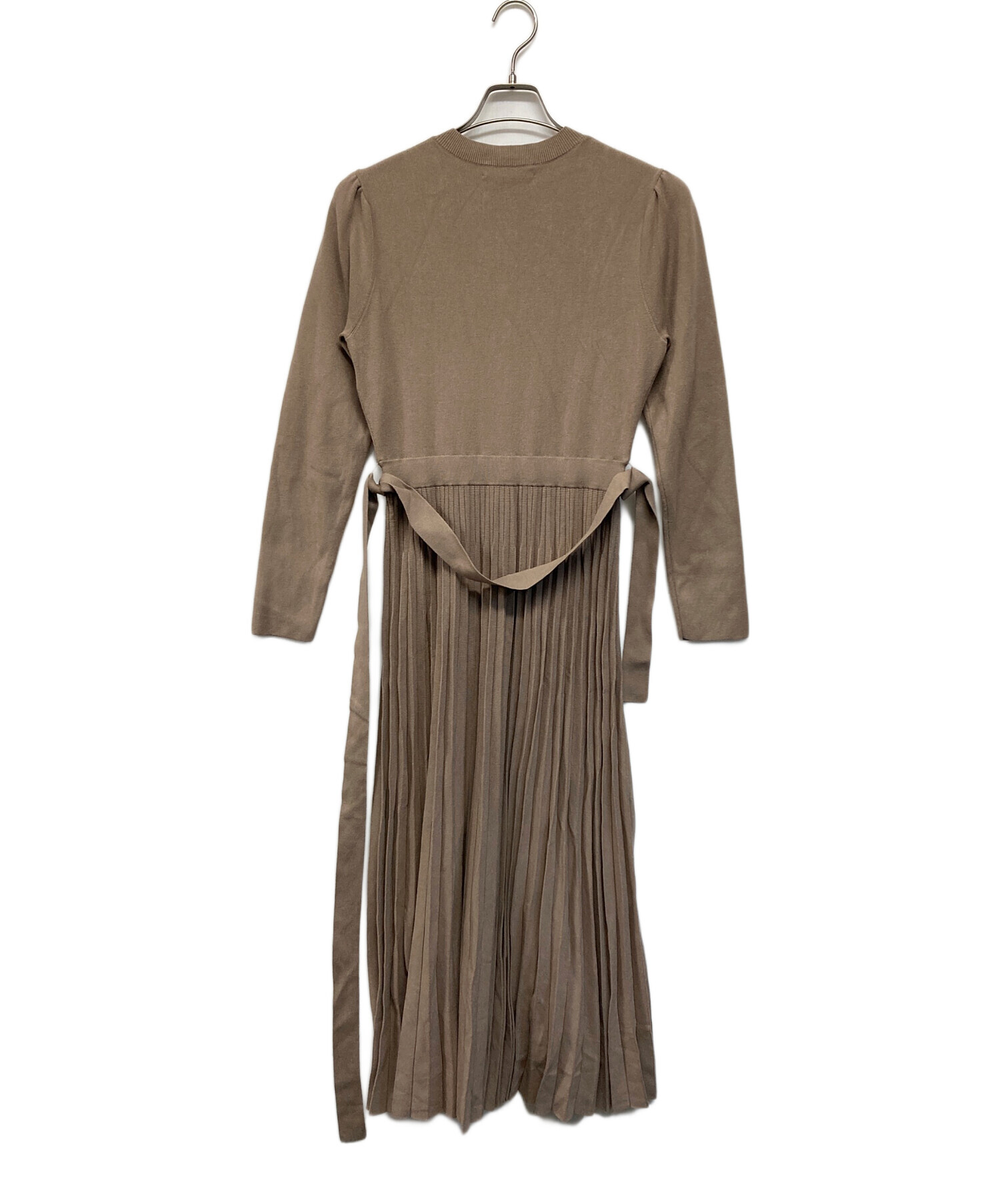 中古・古着通販】CELFORD (セルフォード) プリーツニットワンピース