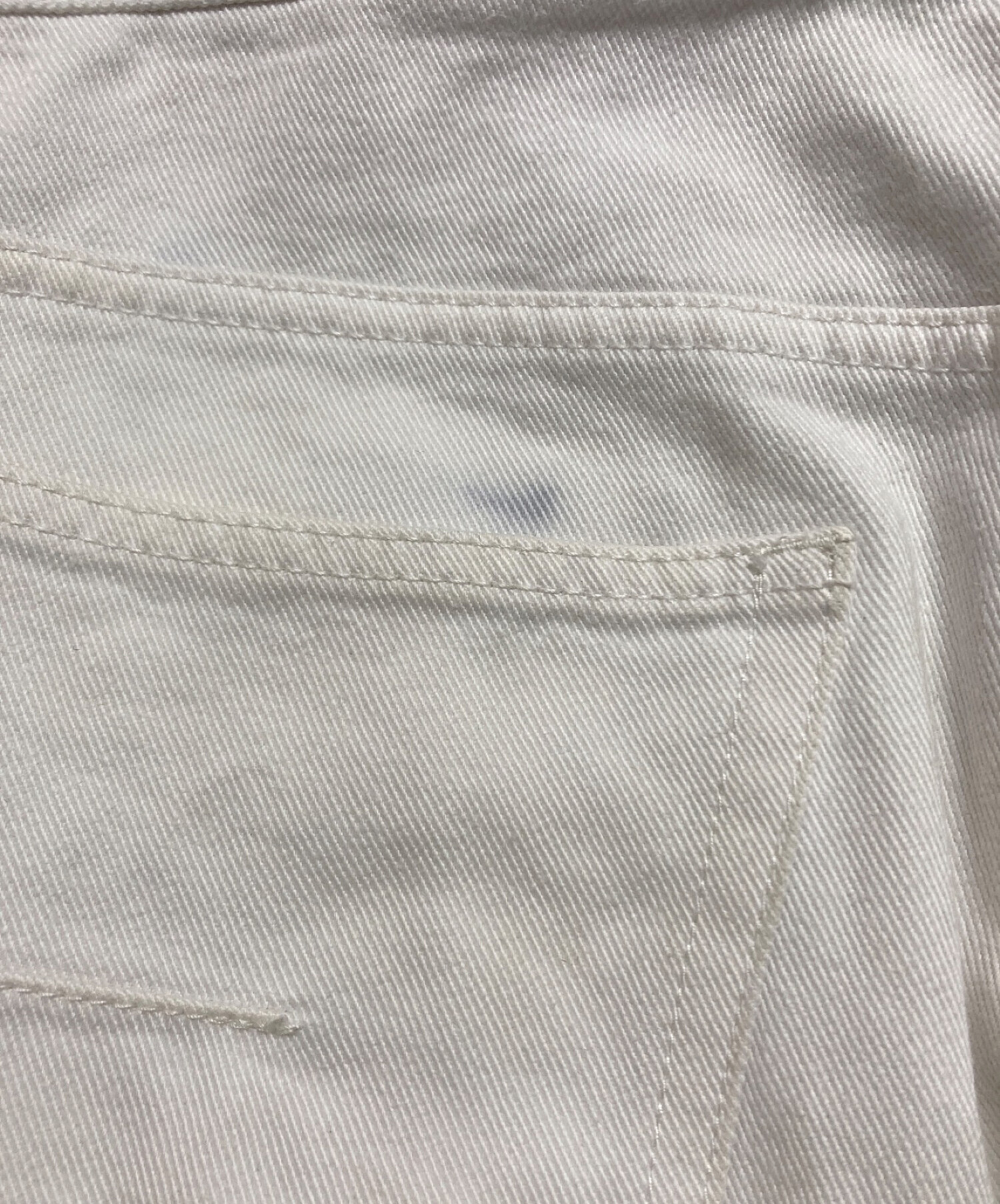 中古・古着通販】DIOR HOMME (ディオール オム) ホワイトデニムパンツ