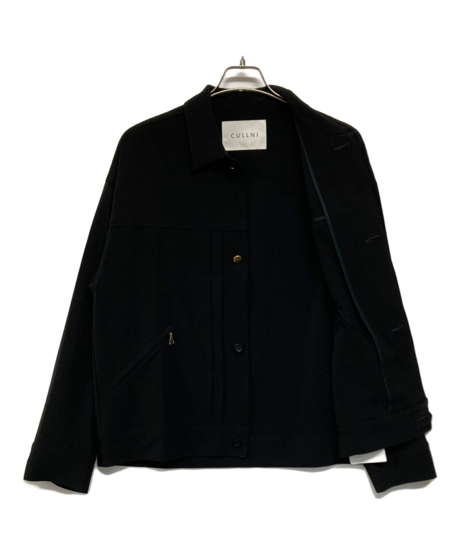 CULLNI 19SS ジャケット 1 115553098161 19AW 19SS 20AW 21SS 23SS BLACK CLOTH CULLNI