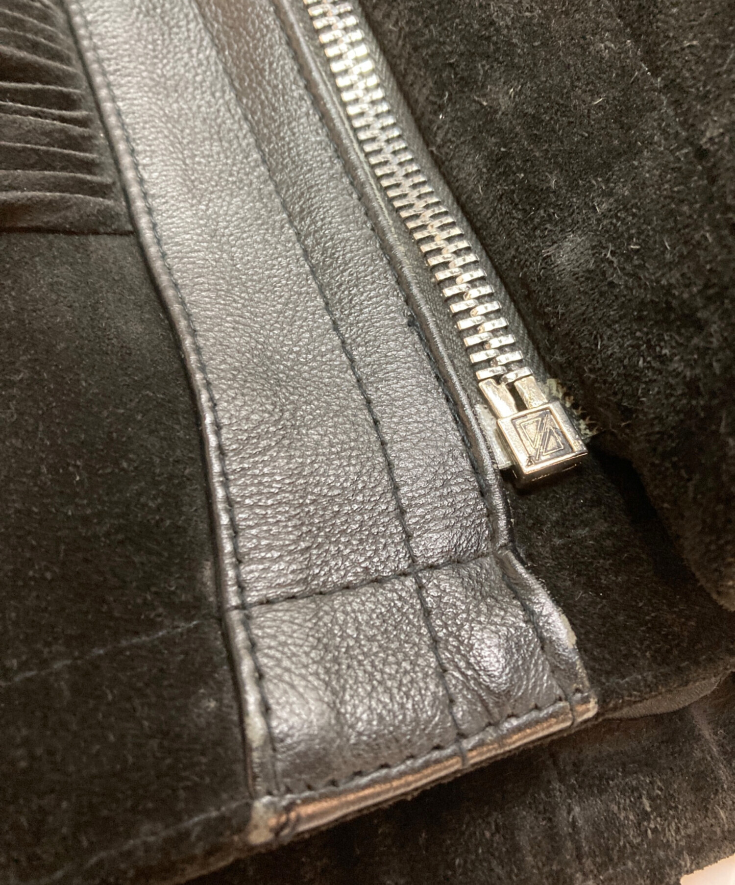 中古・古着通販】AMI LONDON (エーエムアイロンドン) スウェード切替 
