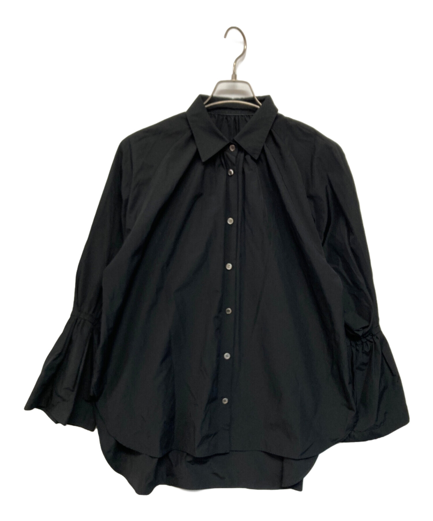 ADORE クリアタイプライターブラウス シャツ 黒 中古・古着通販ADORE 
