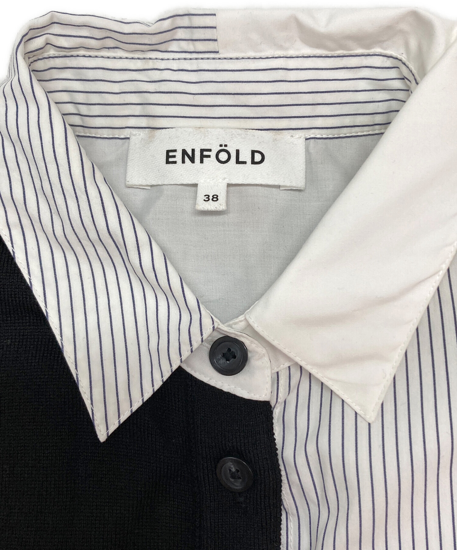 ENFOLD KNIT CARDIGAN SHIRT