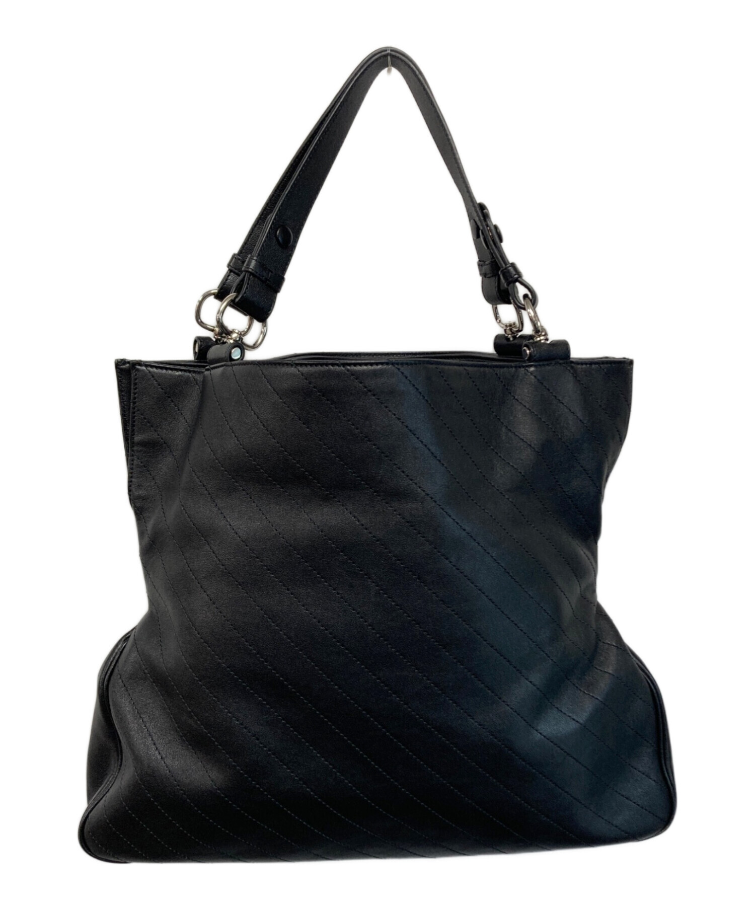 中古・古着通販】GUCCI (グッチ) GGブロンディトートバッグ ブラック 