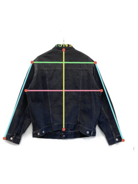 中古・古着通販】BALENCIAGA (バレンシアガ) レインボーネックロゴ