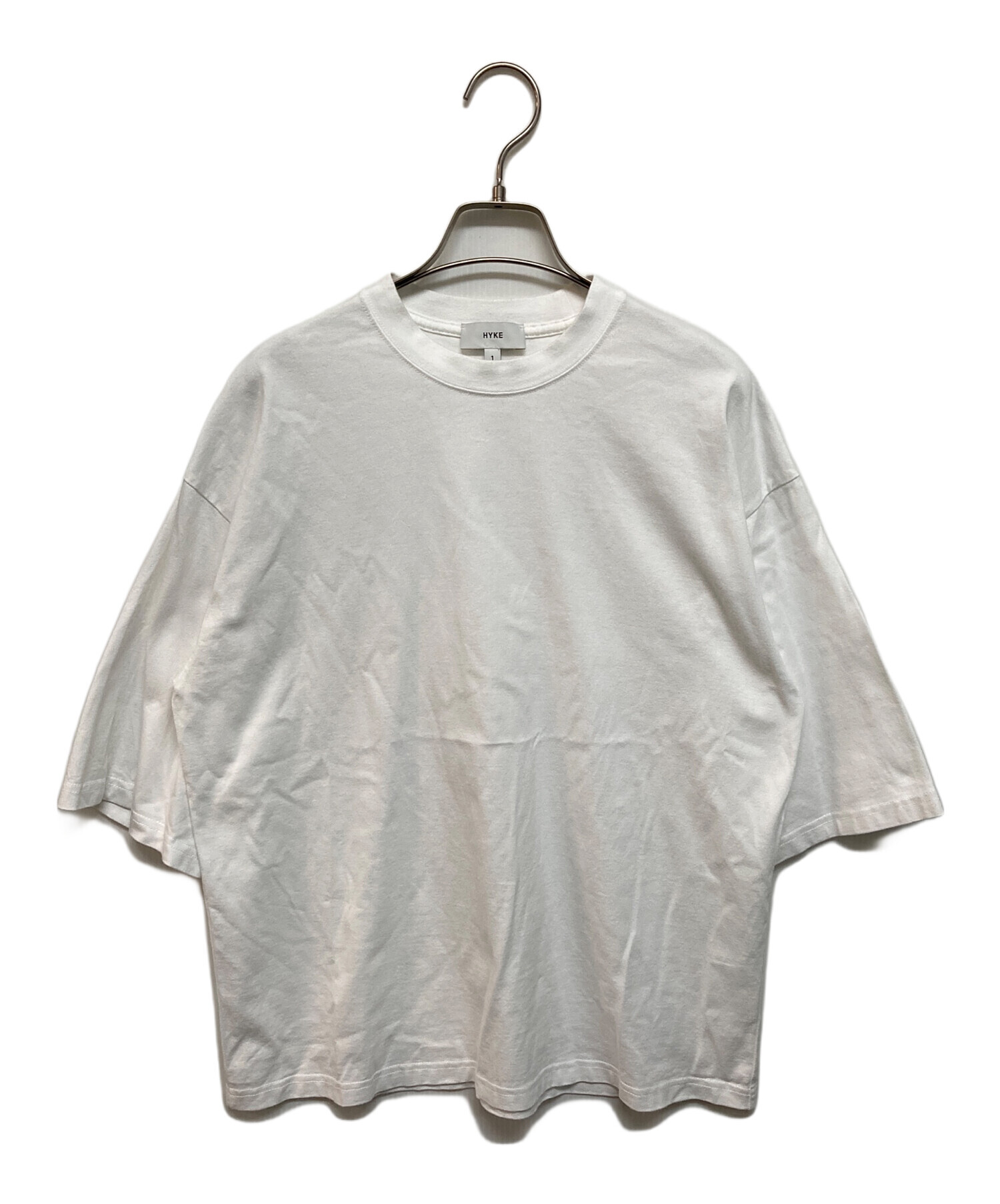 HYKE ホワイトスエット　size1 HYKE ホワイト スウェット サイズ1の通販はau PAY マーケット - 輸入