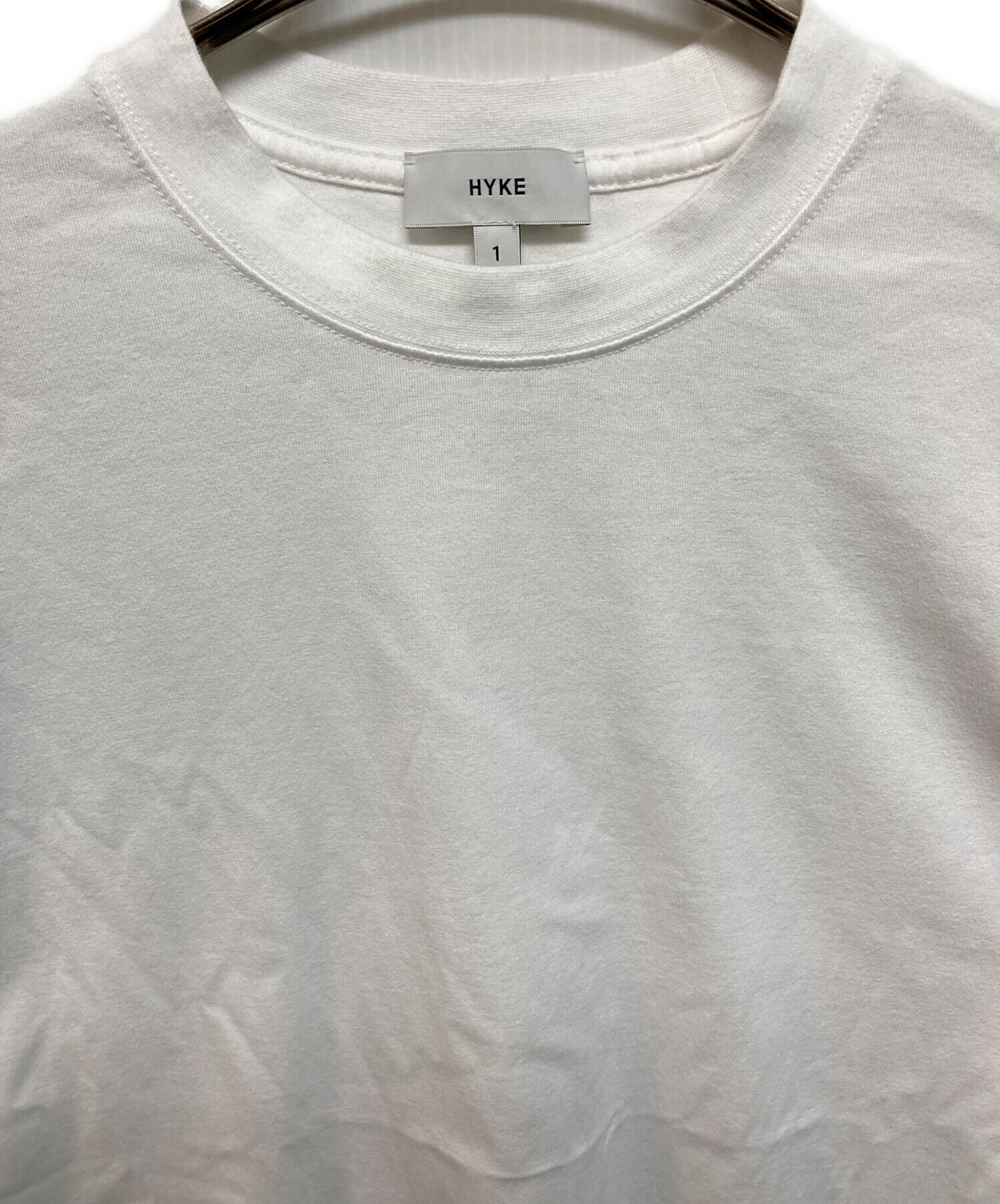 中古・古着通販】HYKE (ハイク) オーバーサイズカットソー ホワイト