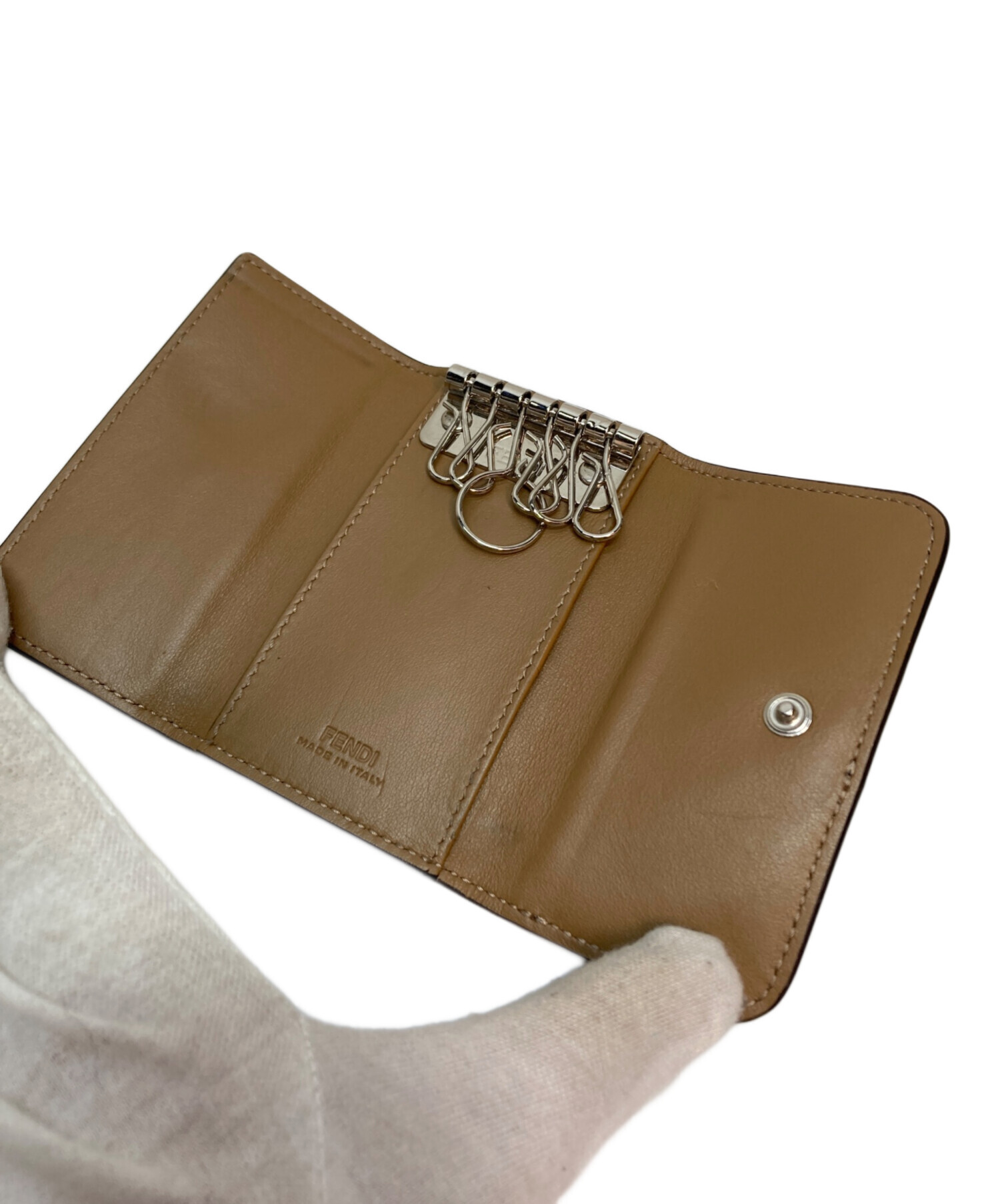 中古・古着通販】FENDI (フェンディ) ダイアゴナル・キーケース