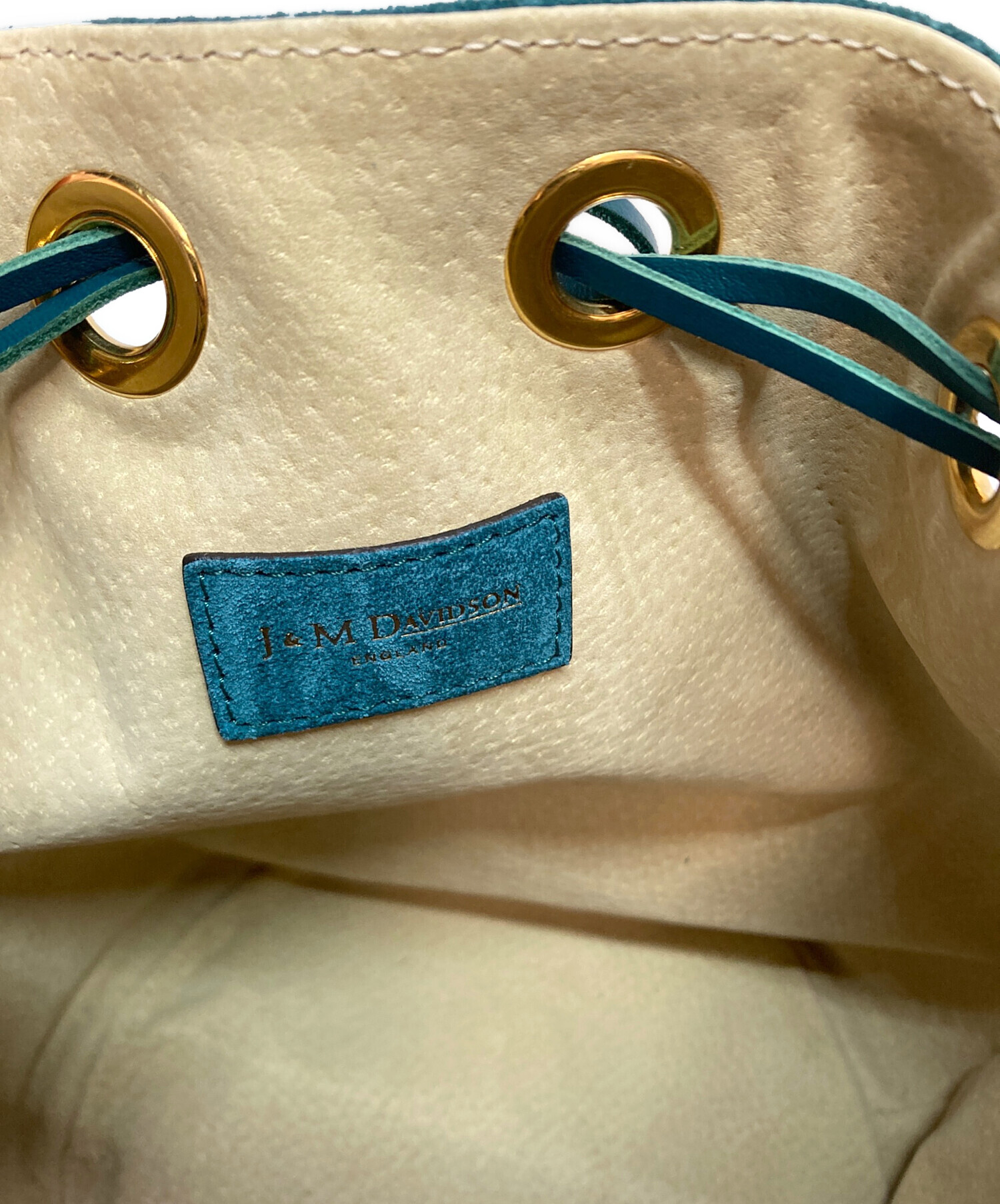 J&M DAVIDSON グリーンショルダーバッグ 中古・古着通販】J&M DAVIDSON (ジェイ＆エム デヴィッドソン