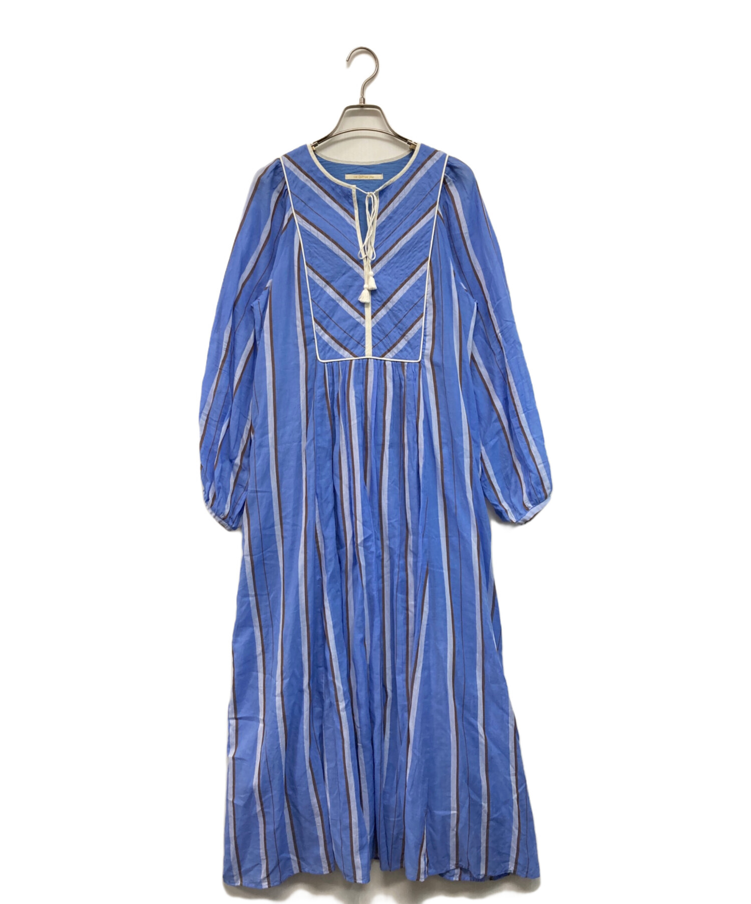 中古・古着通販】ne quittez pas (ヌキテパ) COTTON VOILE STRIPE  