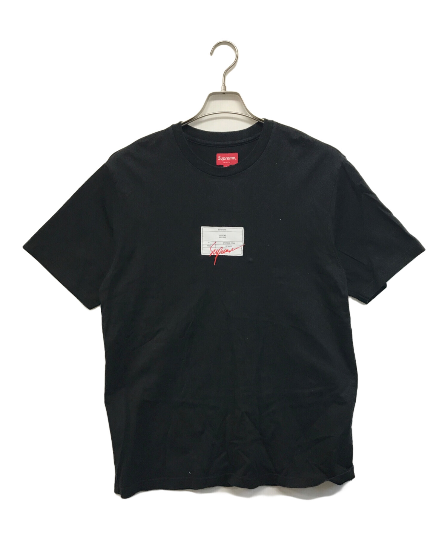 中古・古着通販】SUPREME (シュプリーム) Signature Label S/S Top 