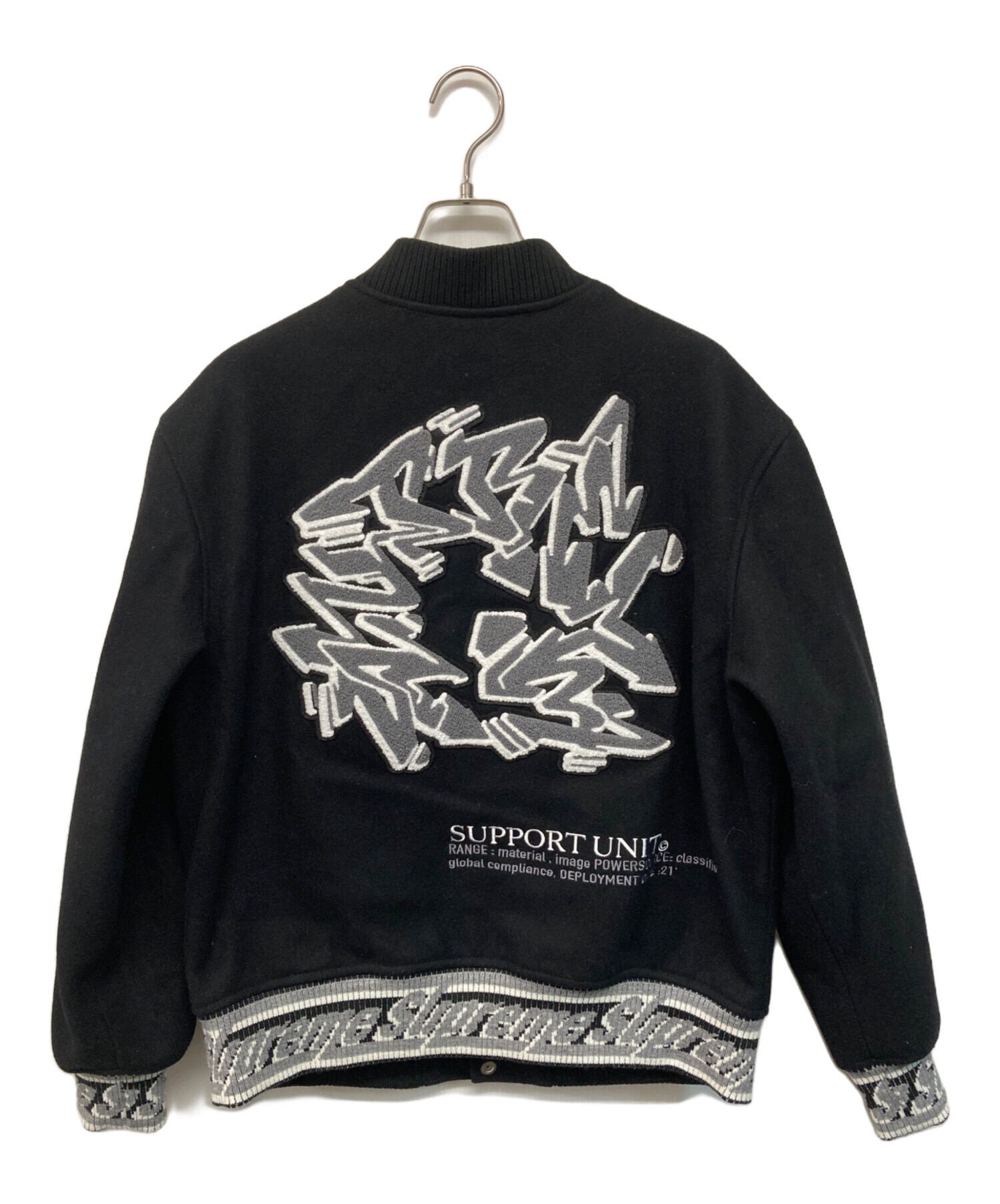 中古・古着通販】Supreme (シュプリーム) Support Unit Varsity Jacket