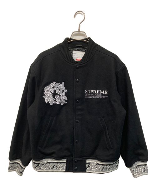 中古・古着通販】Supreme (シュプリーム) Support Unit Varsity Jacket