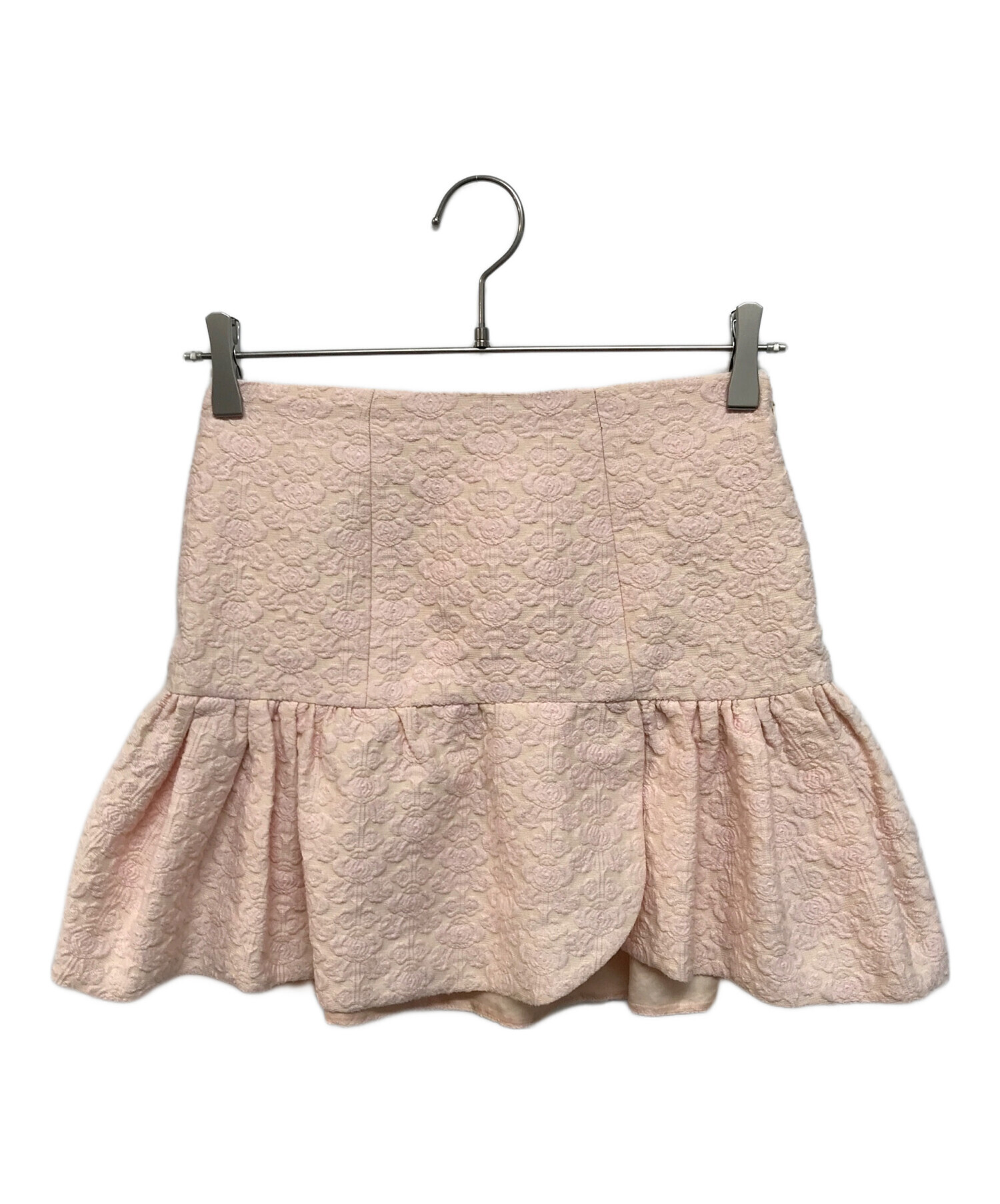中古・古着通販】MIU MIU (ミュウミュウ) ジャガードミニ 中古・古着通販】MIU MIU (ミュウミュウ) ジャガードミニ