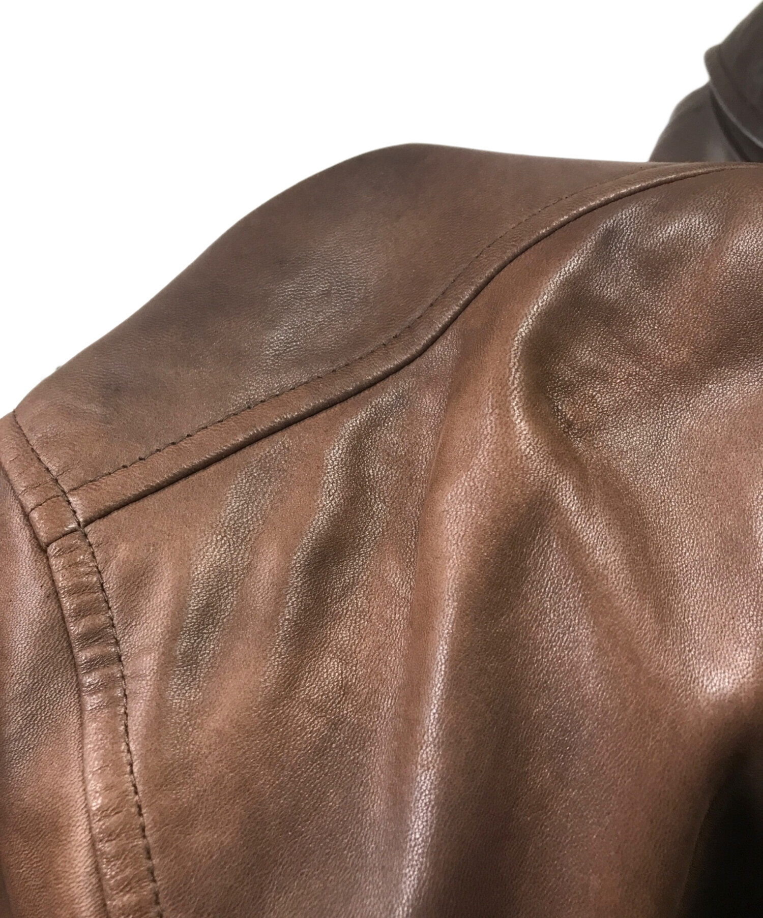 中古・古着通販】POLO RALPH LAUREN (ポロ・ラルフローレン) レザー