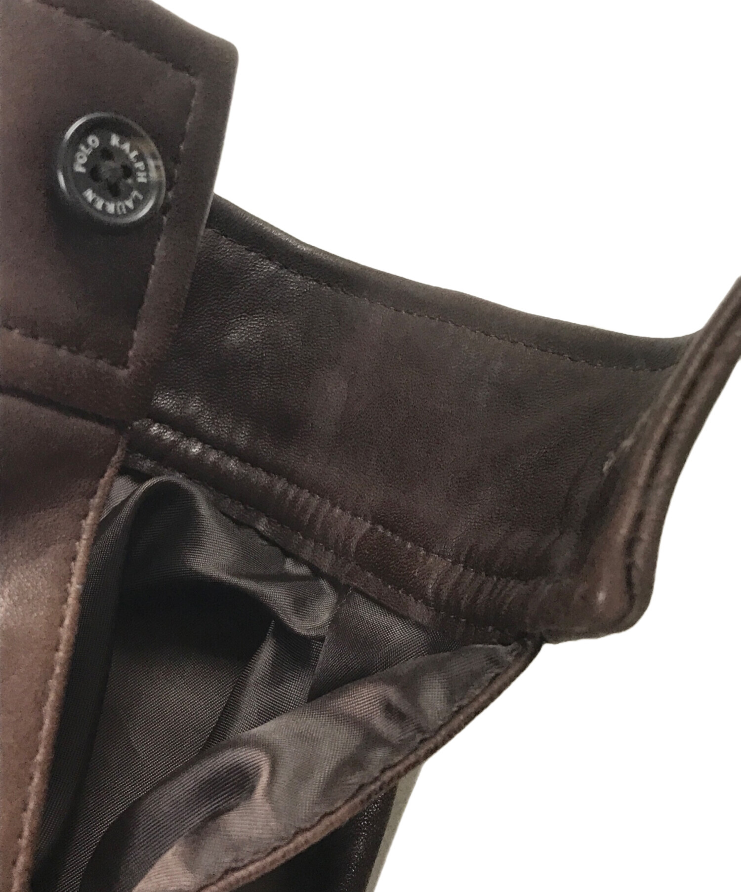 中古・古着通販】POLO RALPH LAUREN (ポロ・ラルフローレン) レザー