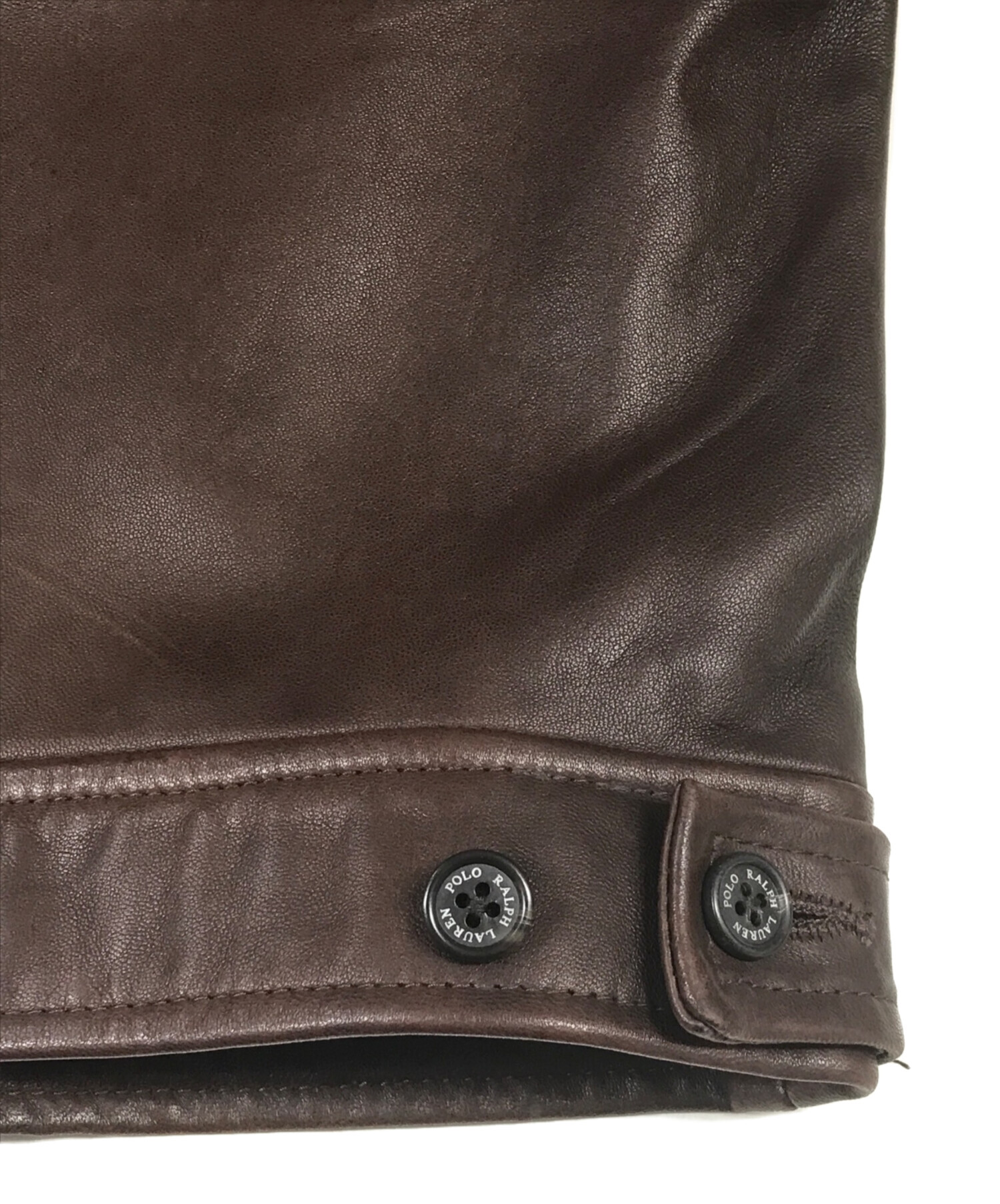 中古・古着通販】POLO RALPH LAUREN (ポロ・ラルフローレン) レザー
