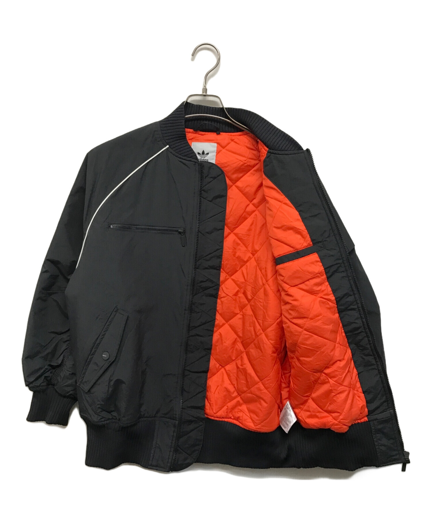 中古・古着通販】adidas (アディダス) ボンバージャケット ブラック