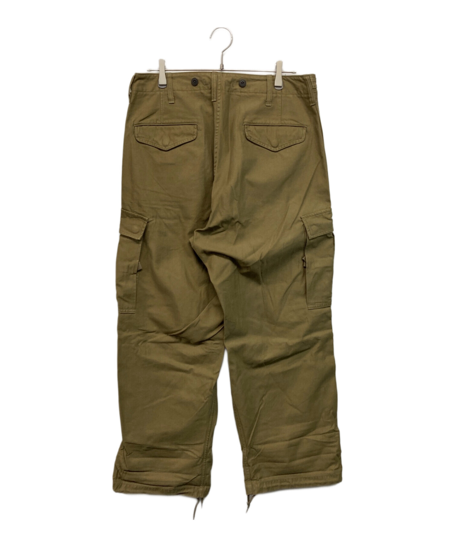 ナイジェルケーボン　アーミーカーゴパンツ　size34 ナイジェル・ケーボン ウーマン (SIZE: W26 - W30) ARMY CARGO PANT BACK SATIN 2 COLORS MAIN  LINE カーゴパンツ NIGEL CABOURN WOMAN | SPEEDWAY