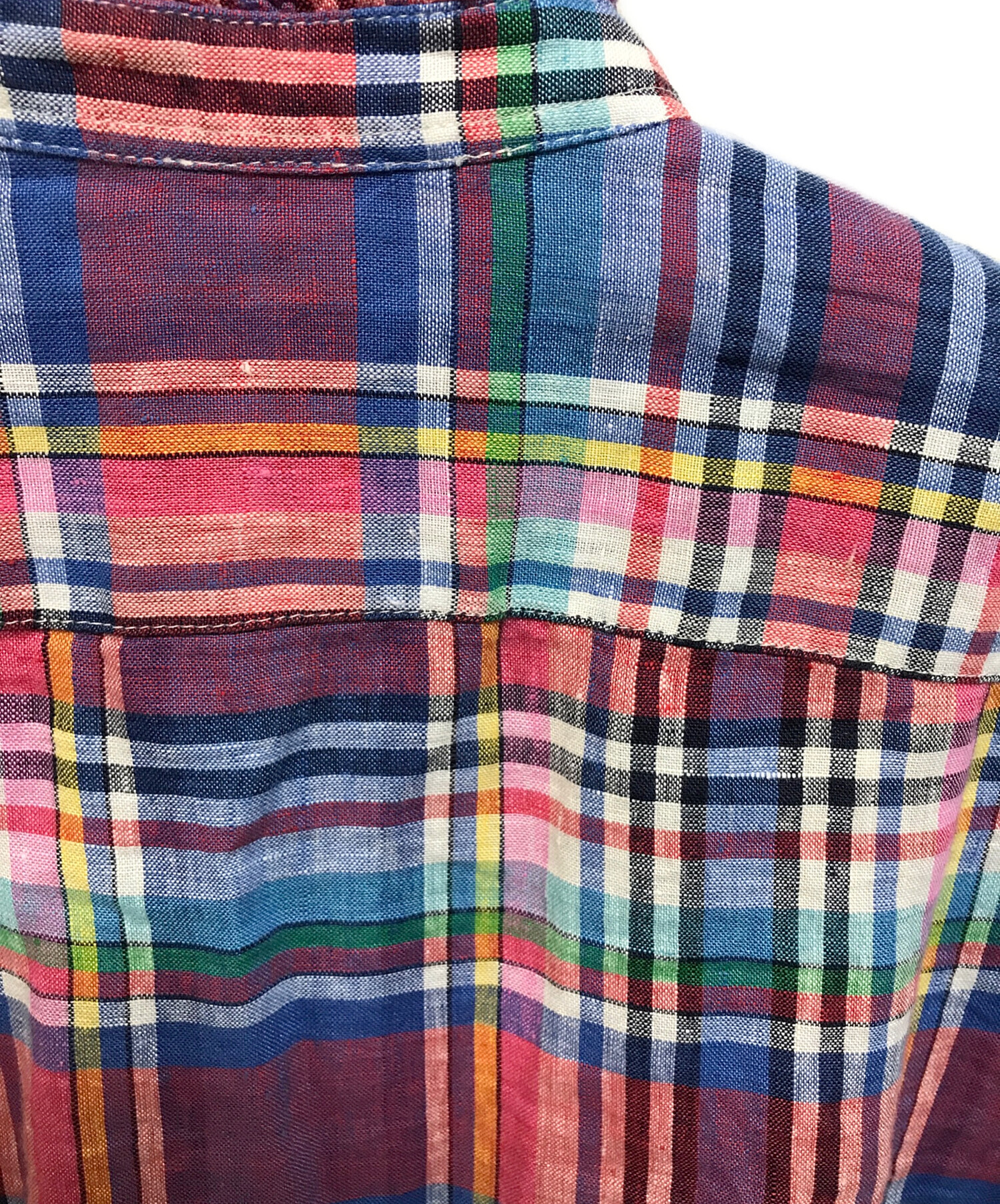 中古・古着通販】RALPH LAUREN (ラルフローレン) フリルカラーリネン