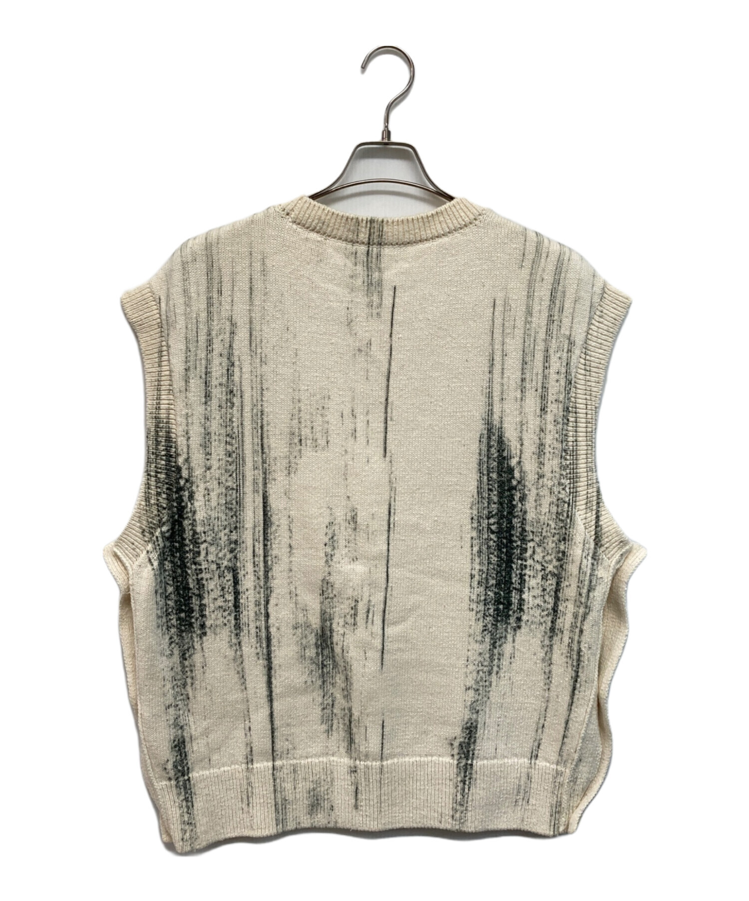 中古・古着通販】YOKE (ヨーク) Printed Cotton Crewneck Vest