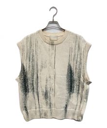 中古・古着通販】YOKE (ヨーク) Printed Cotton Crewneck Vest 