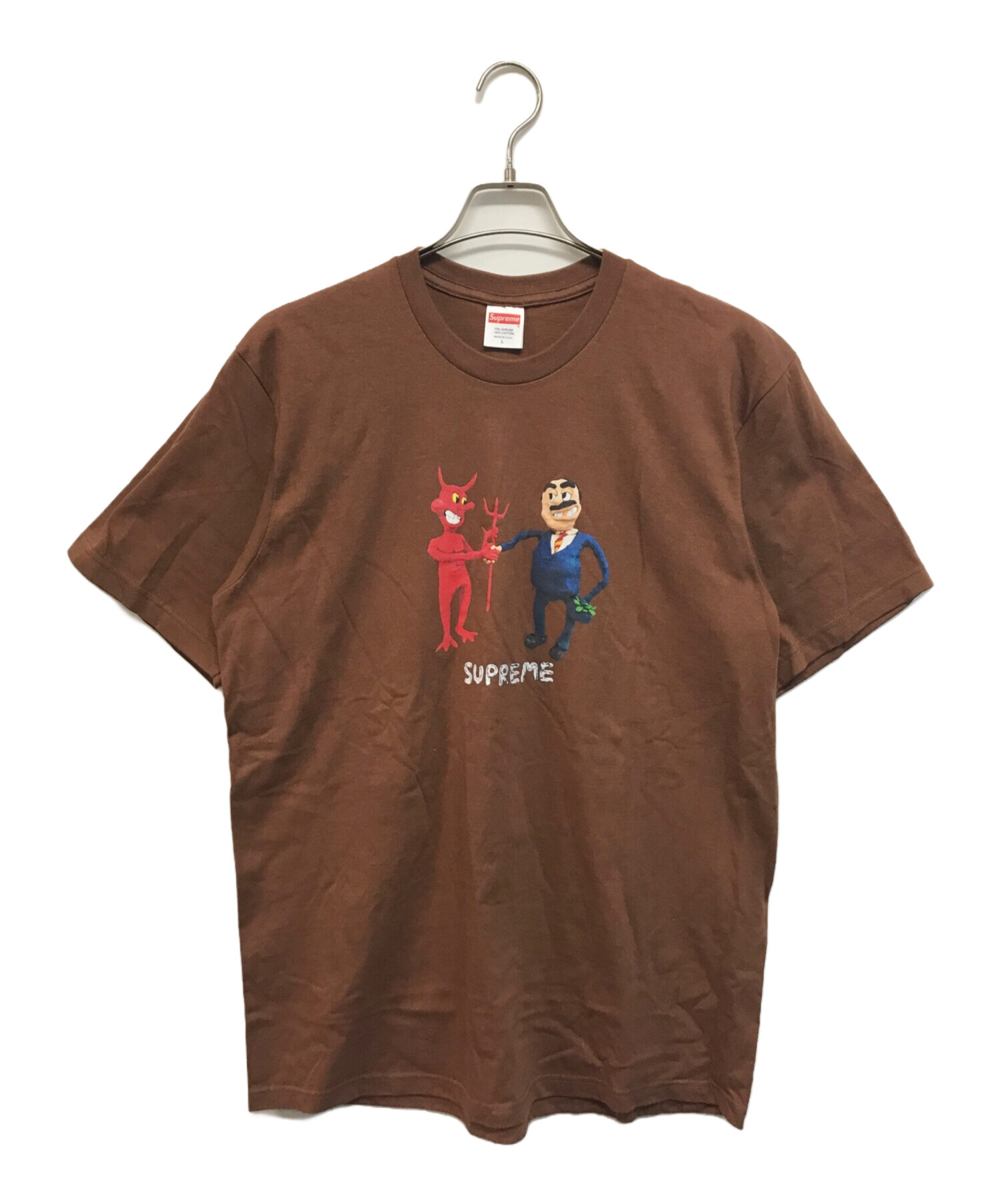 中古・古着通販】SUPREME (シュプリーム) Business Tee ブラウン