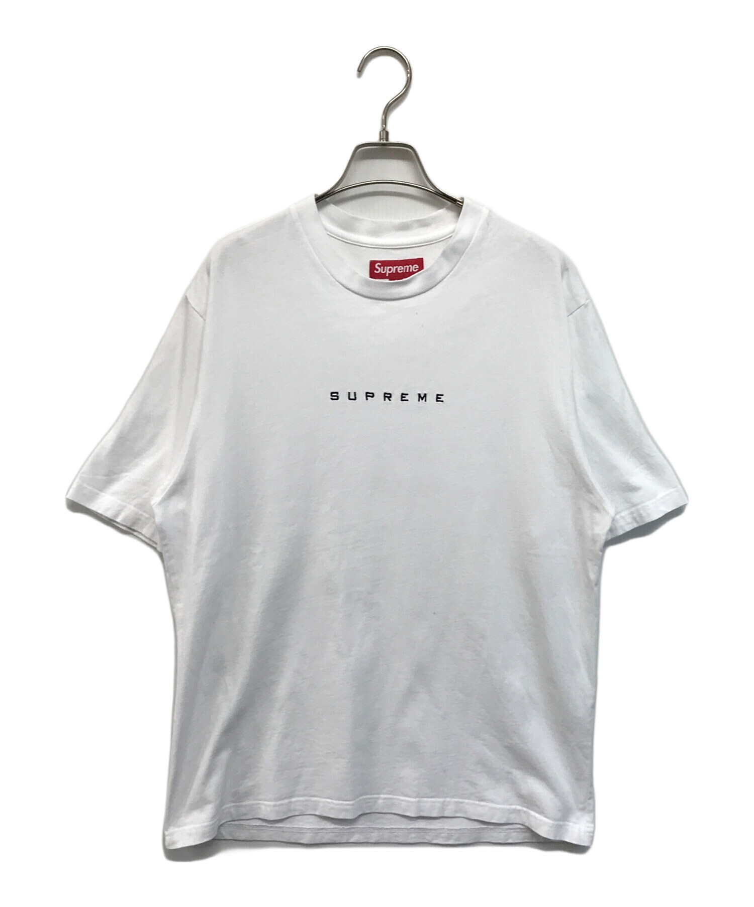 中古・古着通販】Supreme (シュプリーム) University S/S Top ホワイト 