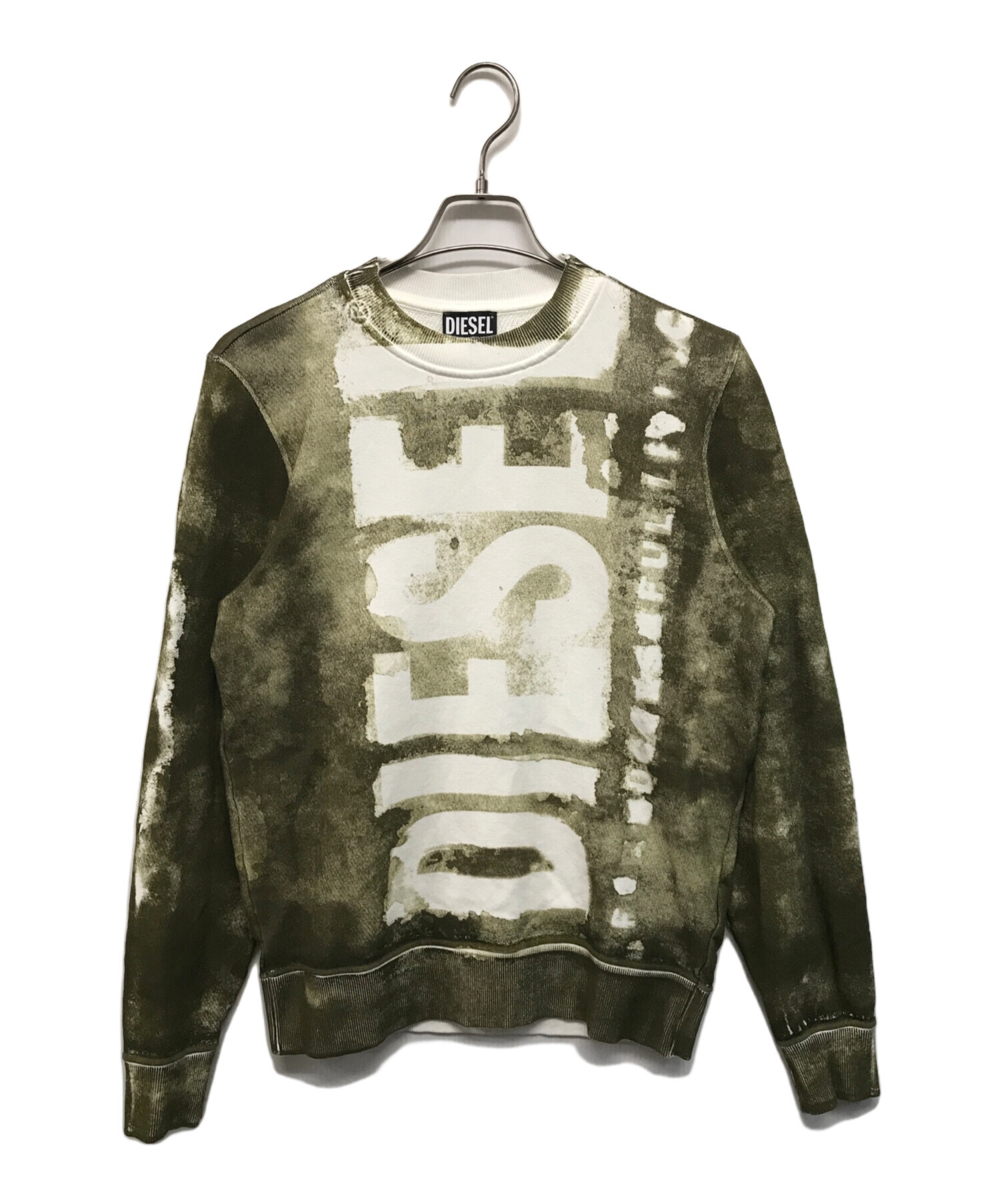 中古・古着通販】DIESEL (ディーゼル) Ginyロゴプリントスウェット 