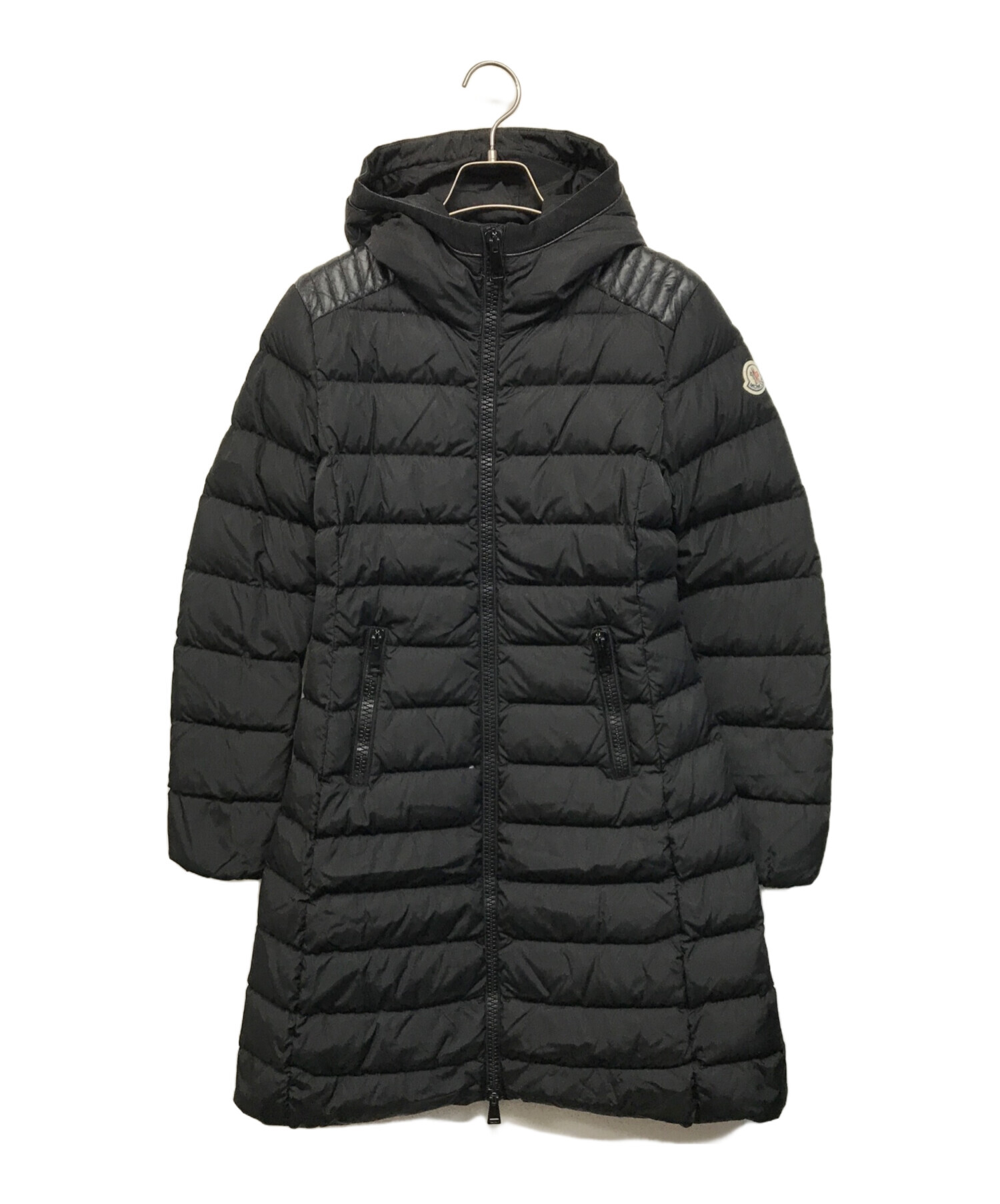 中古・古着通販】MONCLER (モンクレール) TALEVEダウンコート ブラック