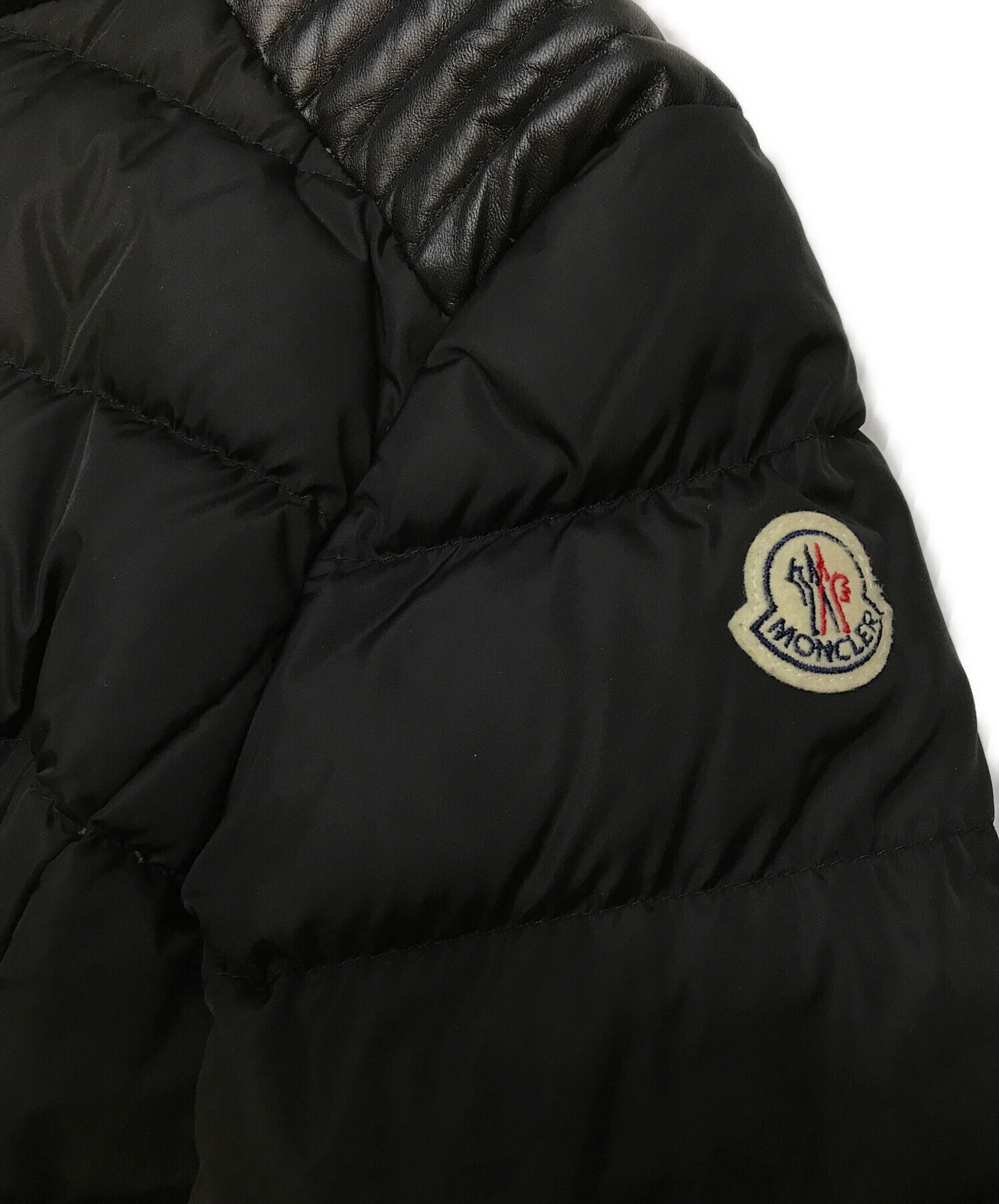 中古・古着通販】MONCLER (モンクレール) TALEVEダウンコート ブラック