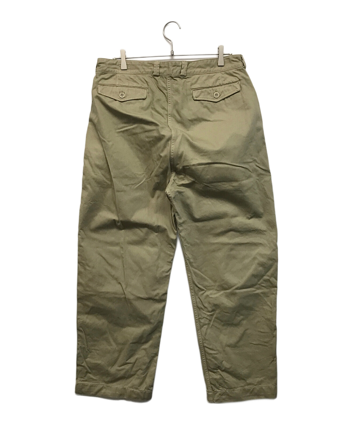 中古・古着通販】orSlow (オアスロウ) ビリージーンタックチノパン