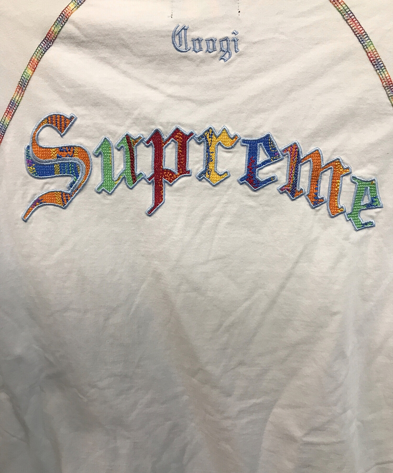 中古・古着通販】Supreme (シュプリーム) Coogi (クージー) Raglan S/S 