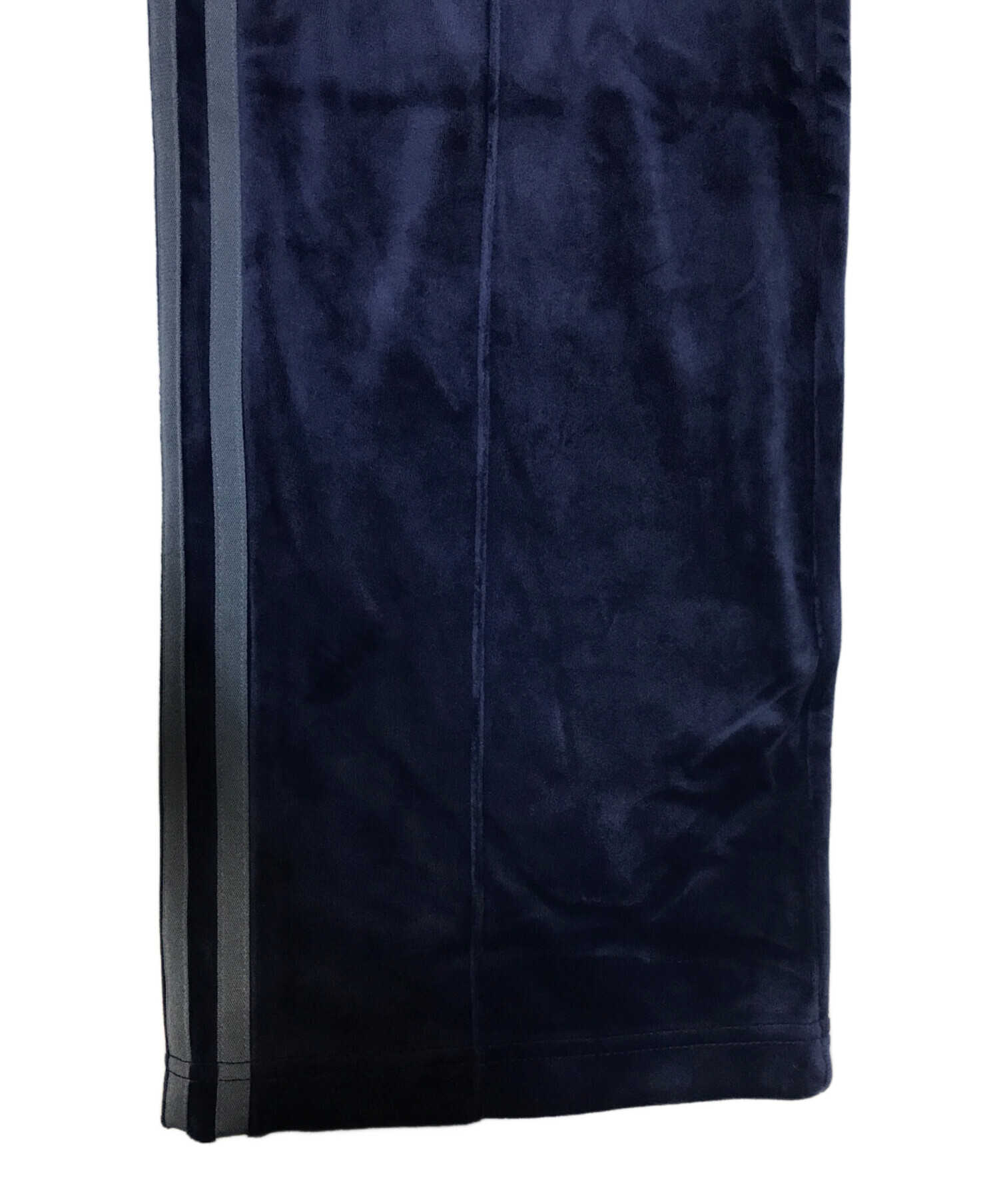 adidas ベロアパンツ　ネイビー　Lサイズ 中古・古着通販】adidas (アディダス) BECKENBAUER ベロアトラック