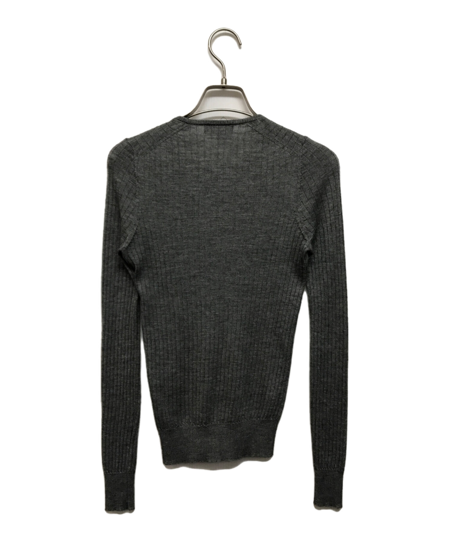 Drawer ドゥローワー セーター グレーカシミア Drawer ドゥロワー 定番