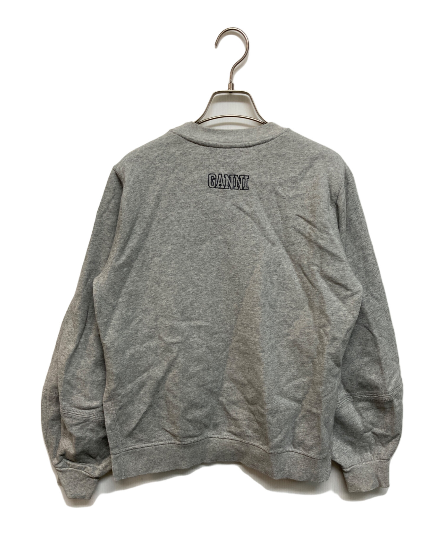 中古・古着通販】GANNI (ガニー) バルーンスリーブスウェット グレー 