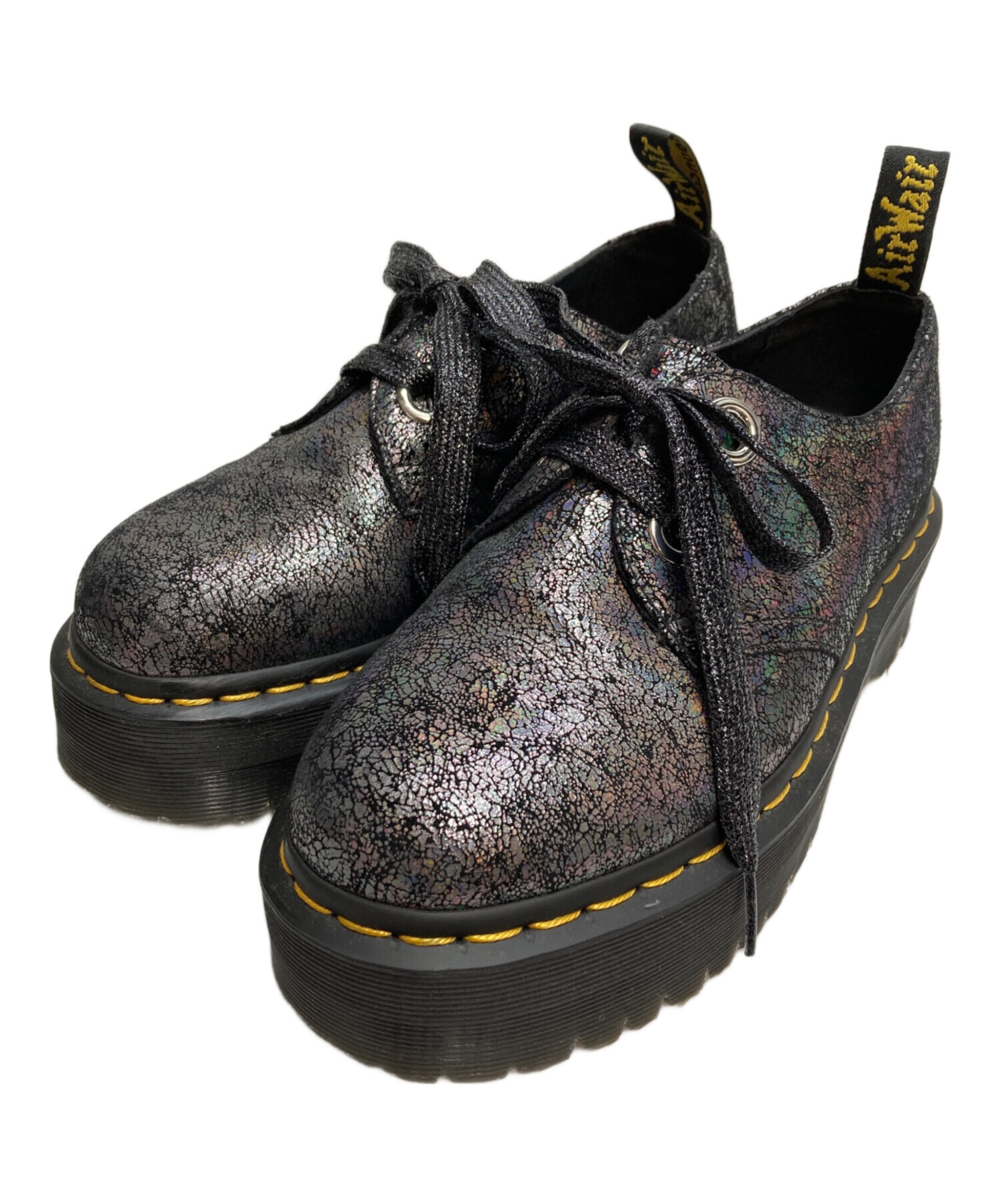 【美品/箱無し】Dr.Martens(ドクターマーチン) HOLLY UK5 中古・古着通販】Dr.Martens (ドクターマーチン) HOLLY メタリック