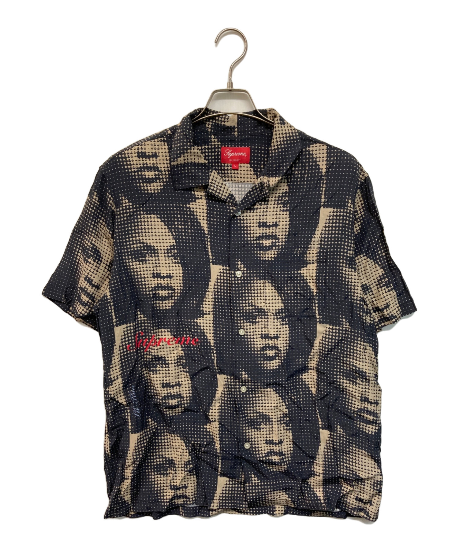 中古・古着通販】SUPREME (シュプリーム) Lil Kim S/S Shirt ベージュ 