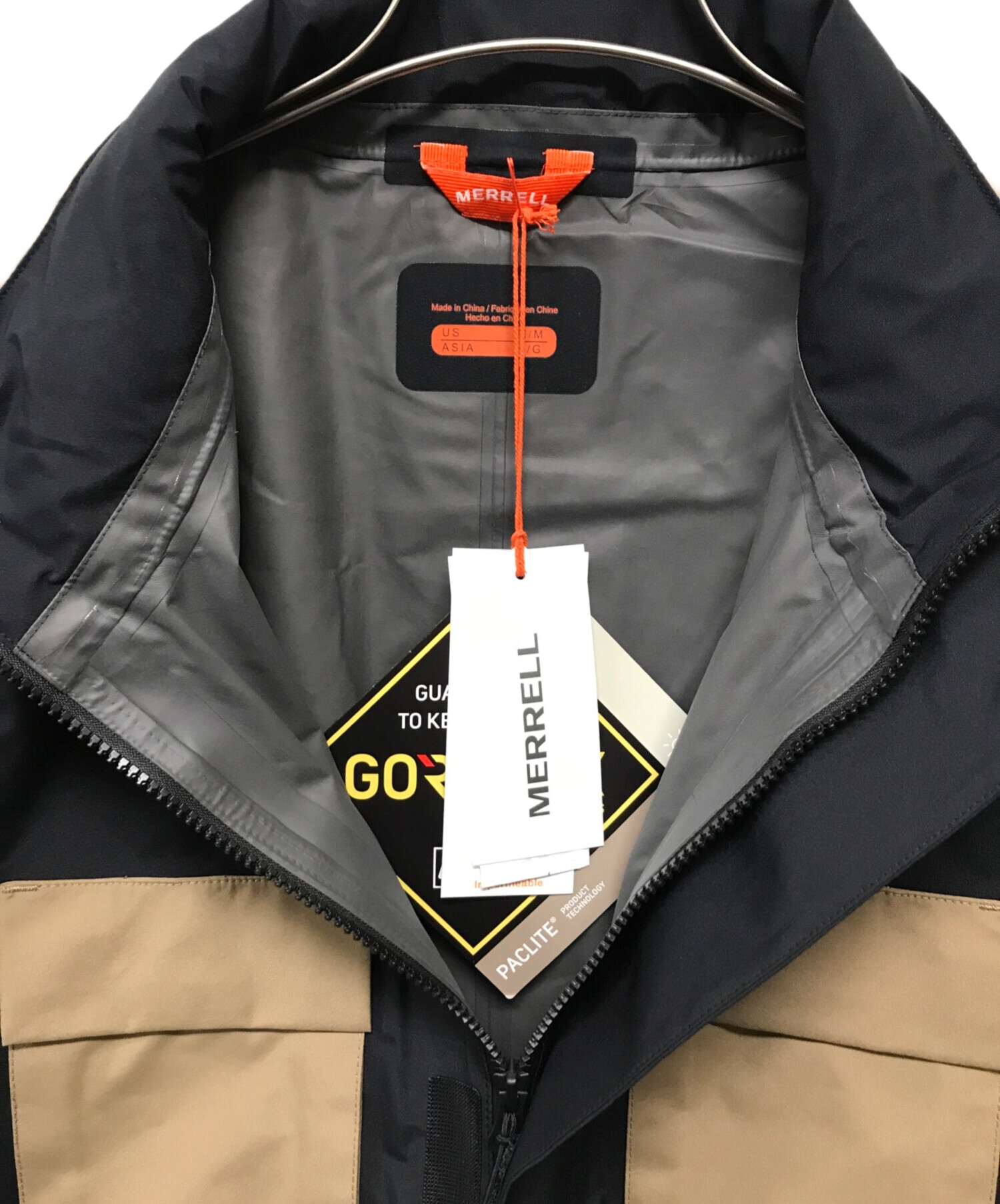 中古・古着通販】MERRELL (メレル) Cargo Pocket Parka ブラック