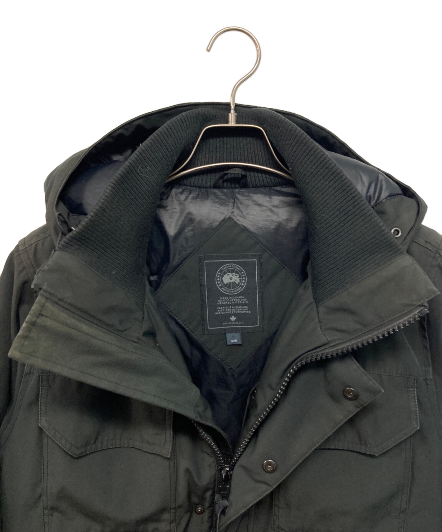 中古・古着通販】CANADA GOOSE (カナダグース) MAITLAND PARKA BLACK 