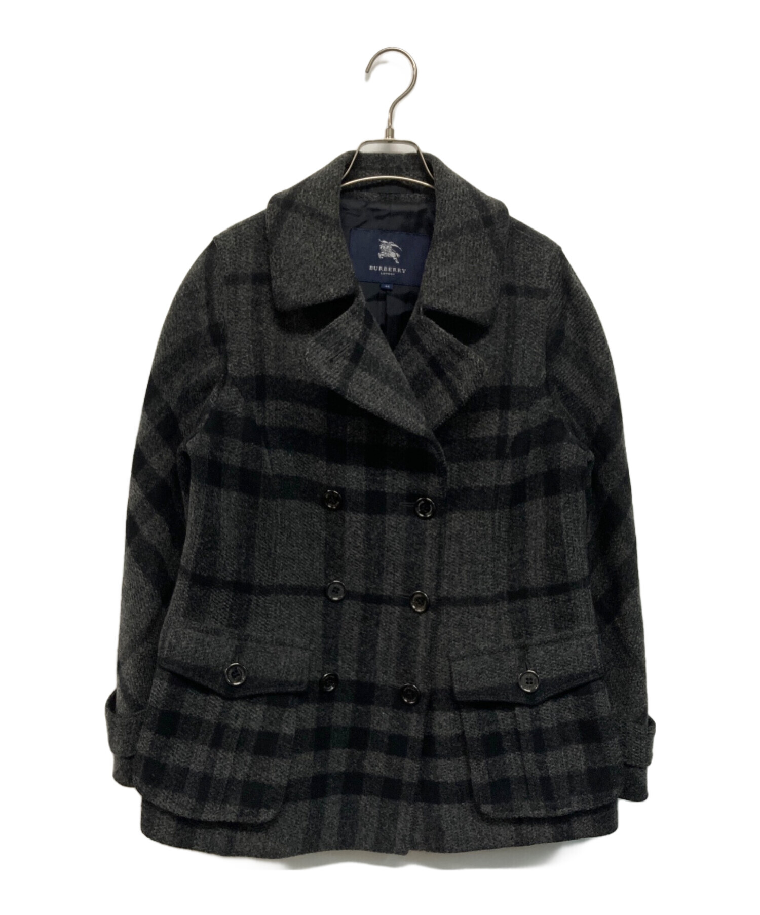 BURBERRY London グレー ウールコート サイズ40 バーバリー BURBERRY London グレー ウールコート サイズ40 バーバリー