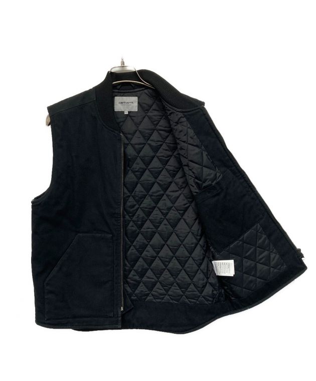 Carhartt WORK IN PROGRESS ベスト ブラック Carhartt Work In Progressのブラック Classic ベストがセール中