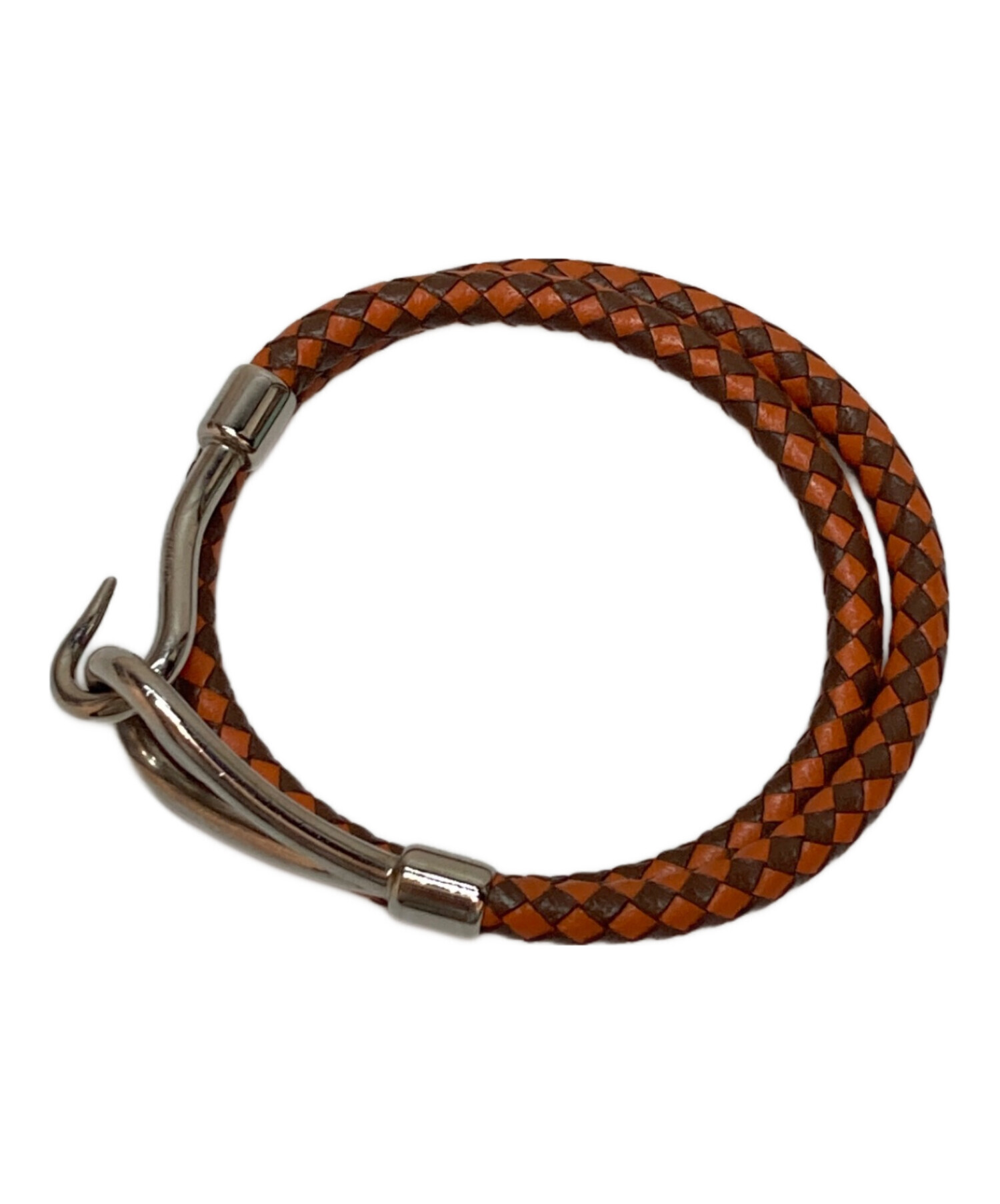 中古・古着通販】HERMES (エルメス) ジャンボ ブレスレット ブラウン 