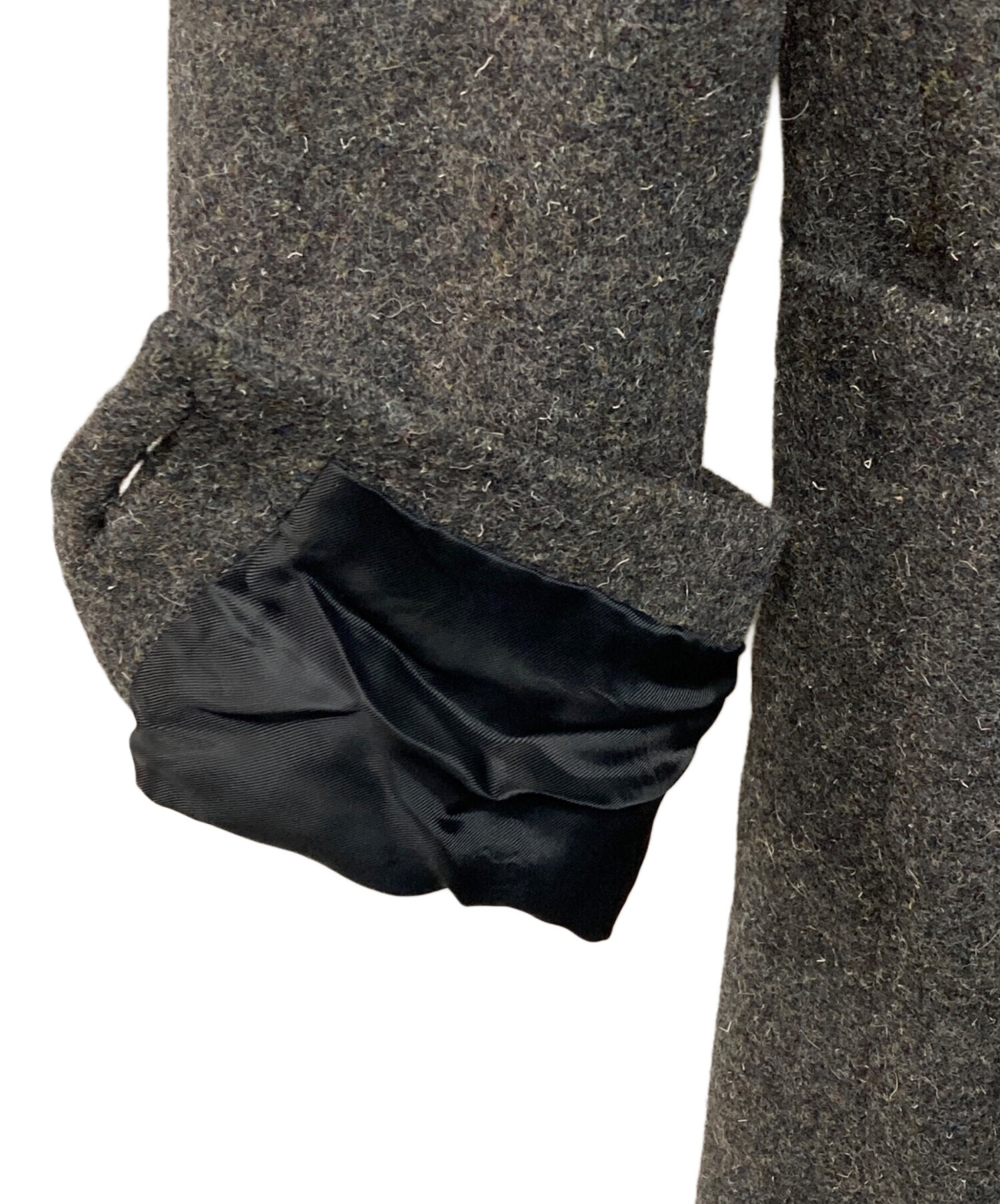 BALENCIAGA チェスターコート　SIZE46 中古・古着通販】BALENCIAGA (バレンシアガ) チェスターコート グレー