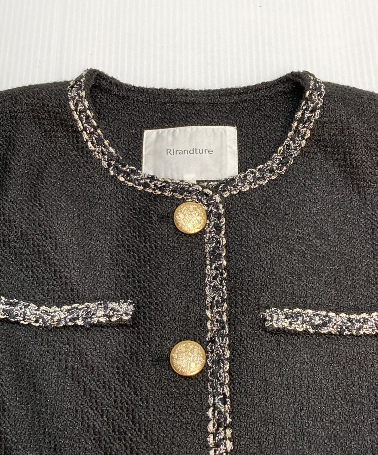 中古・古着通販】Rirandture (リランドチュール) クロップドツイード