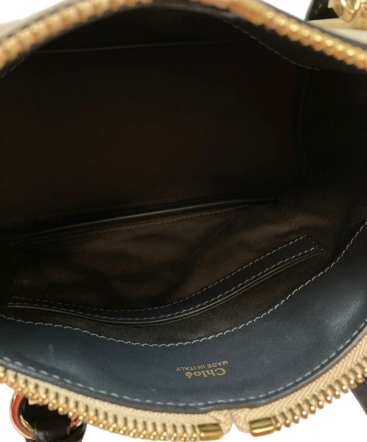 中古・古着通販】Chloe (クロエ) 2WAYベイリーハンドバッグ ネイビー