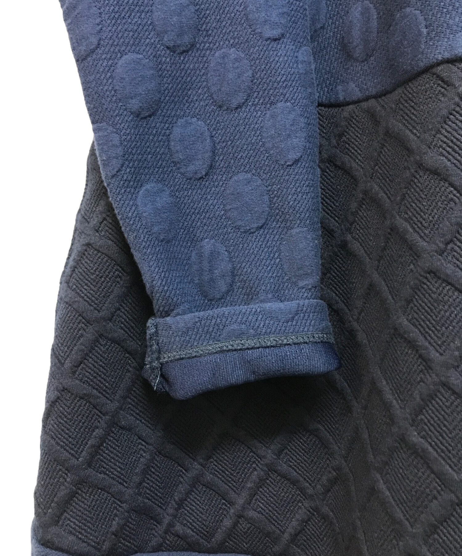 中古・古着通販】garcon la raison (ギャルソンラレゾン) 異素材切替