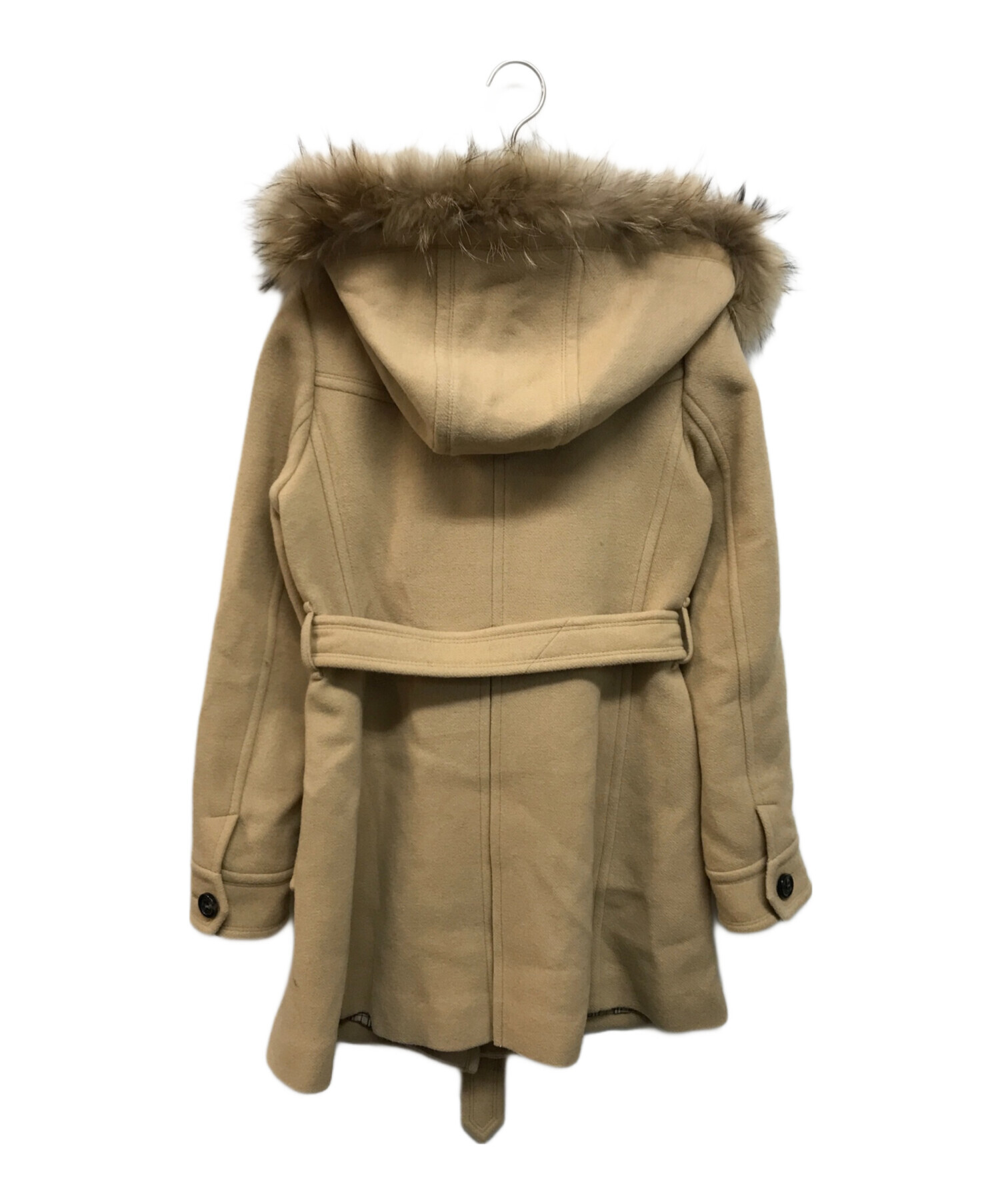 BURBERRY BLUELABEL ウールコート 40 ベージュ 良品・40】バーバリー 