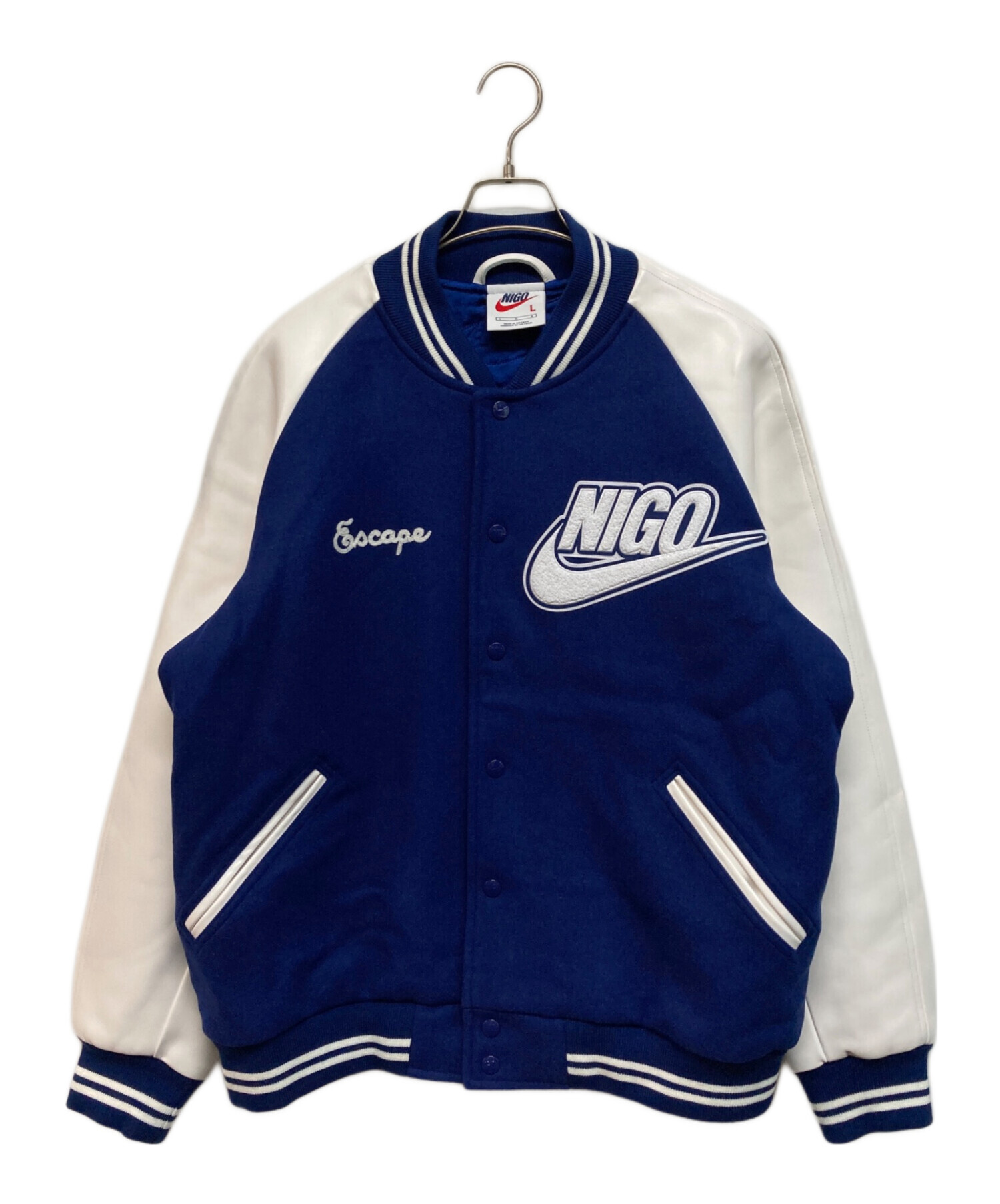 NIKE new york GIANTS リバーシブル2way ジャケット古着 NIKE new york GIANTS リバーシブル2way ジャケット古着