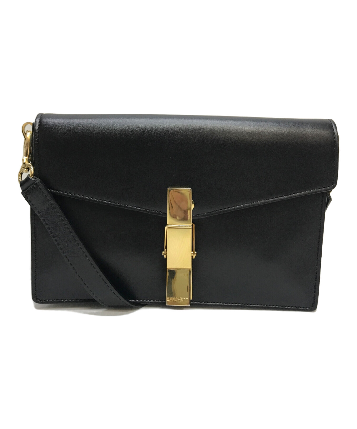 中古・古着通販】ZANCHETTI (ザンケッティー) Clip レザーショルダー 